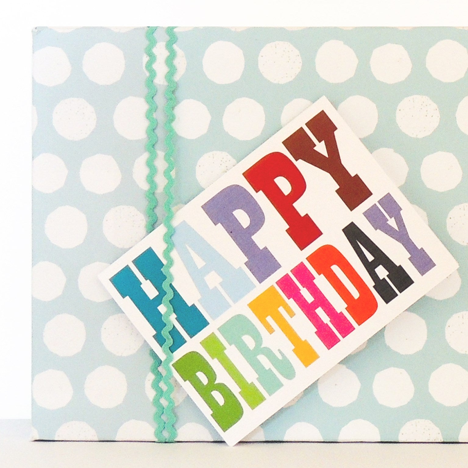 TW101 mini happy birthday card