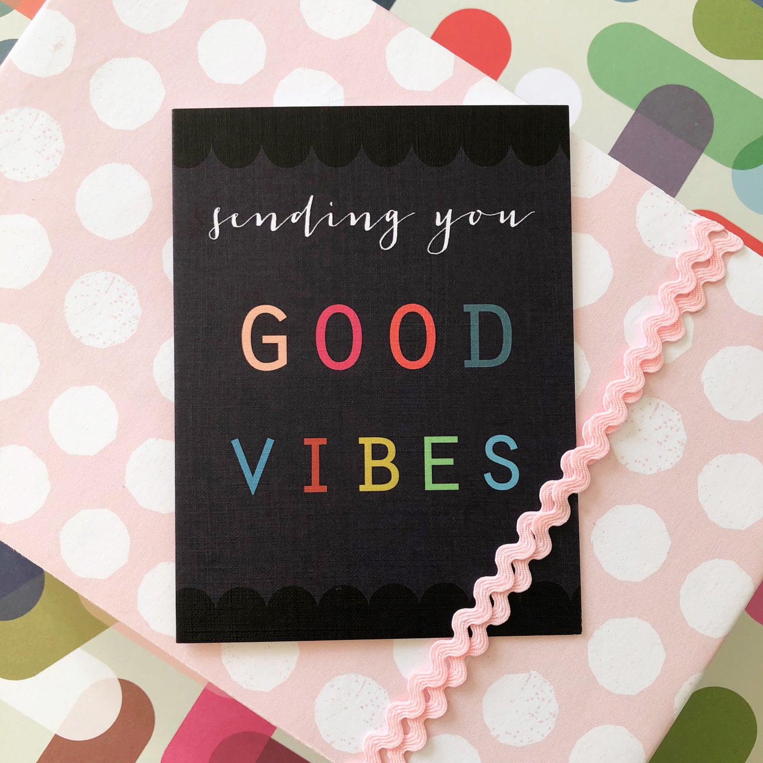 TW405 mini good vibes card