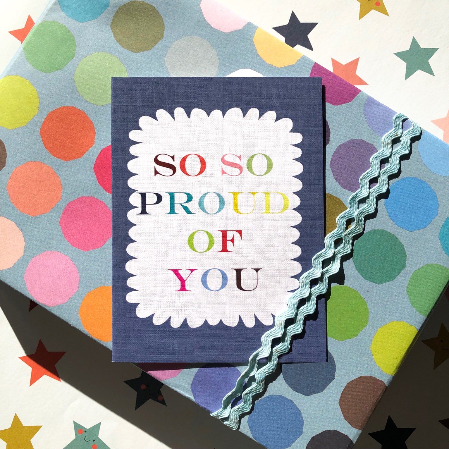 TW407 mini proud of you card