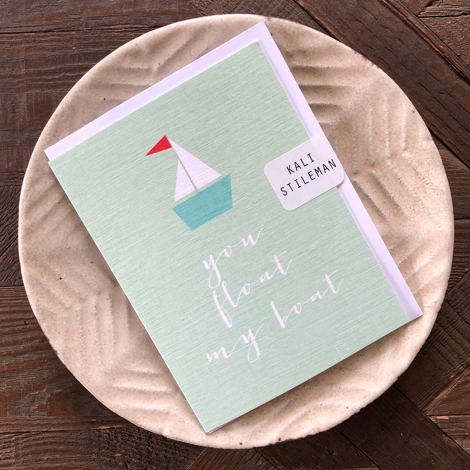 TW420 mini you float my boat card