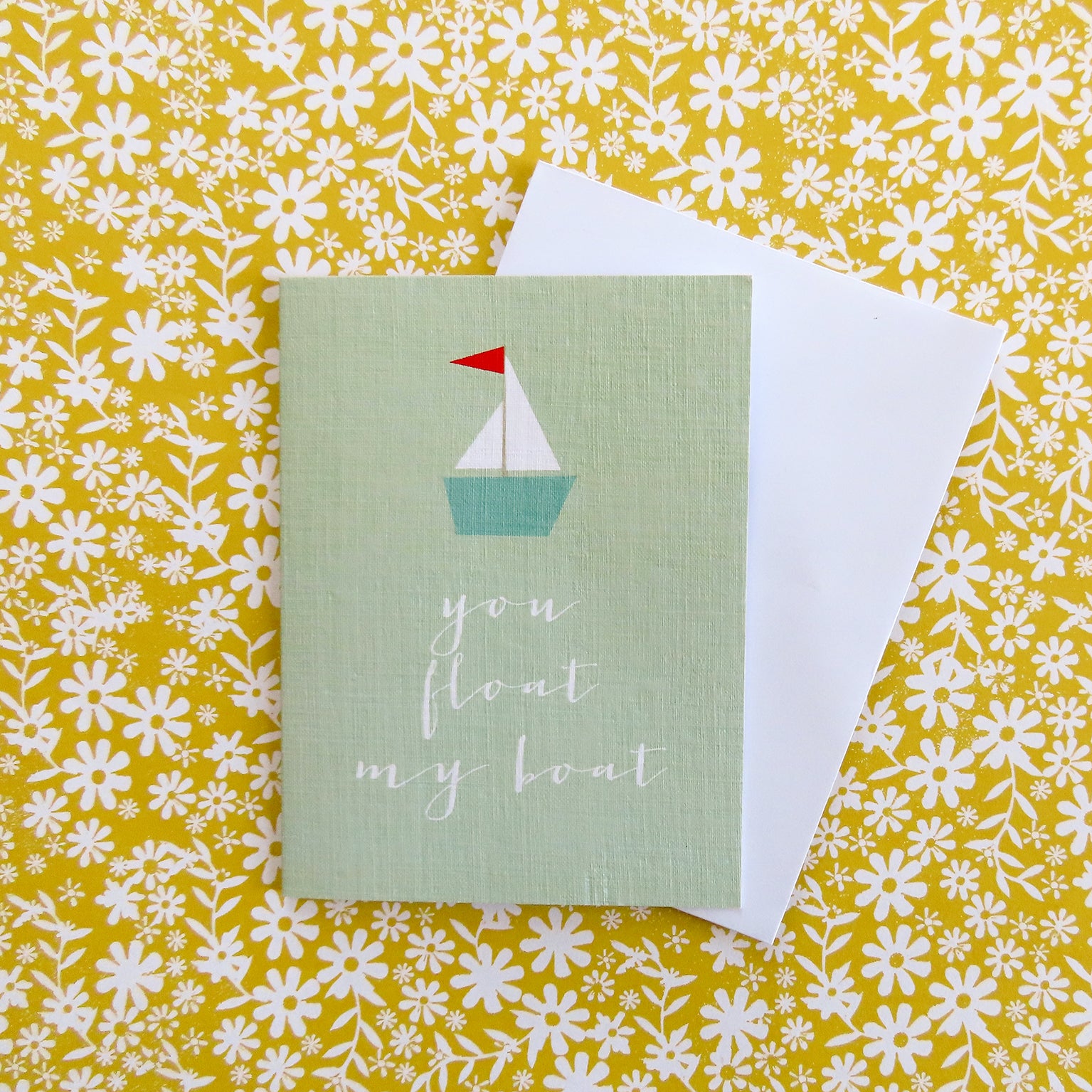 TW420 mini you float my boat card