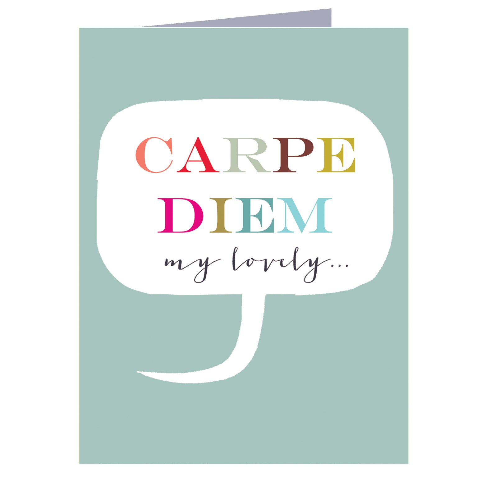 TW427 mini carpe diem card