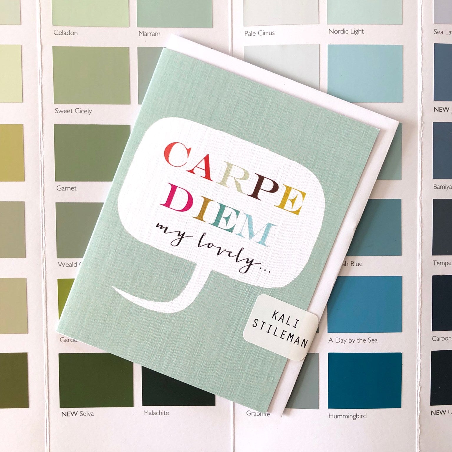 TW427 mini carpe diem card