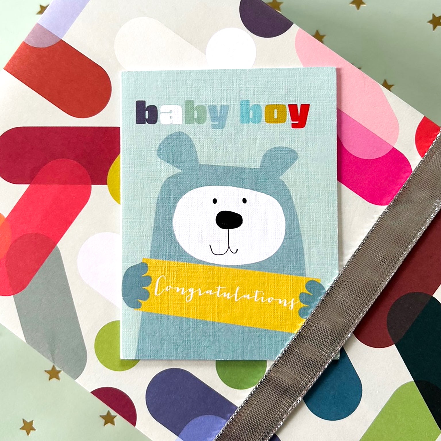 TW431 mini baby boy card