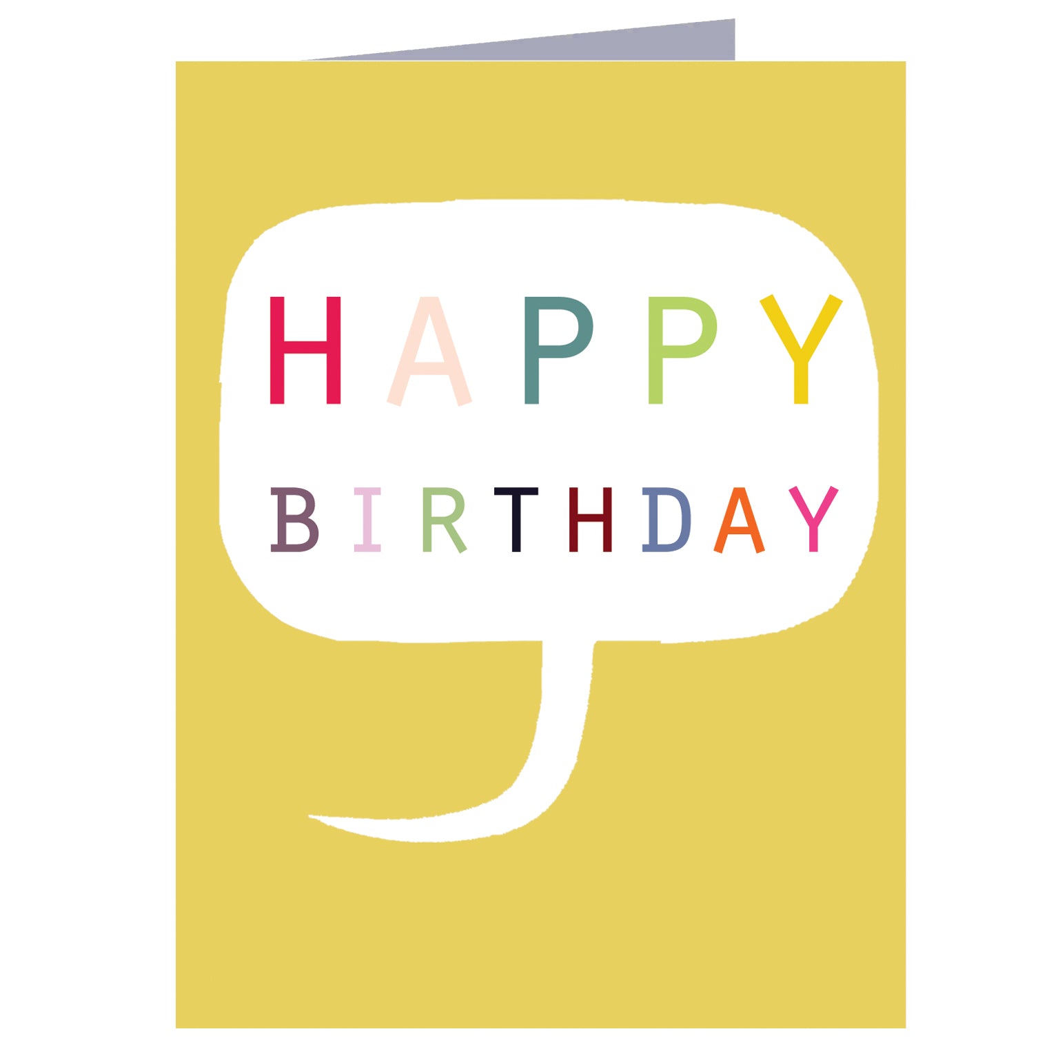 TW436 mini happy birthday card