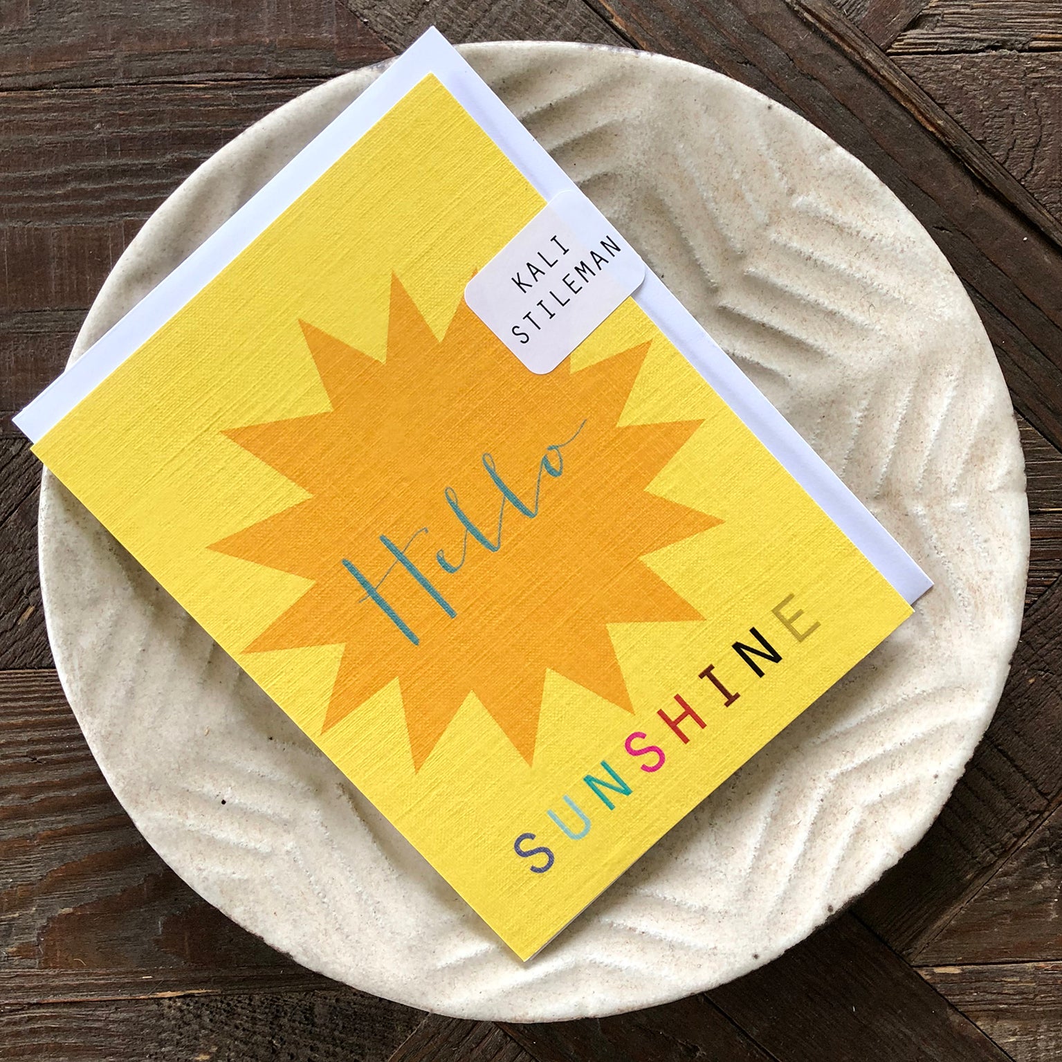 TW438 mini hello sunshine card