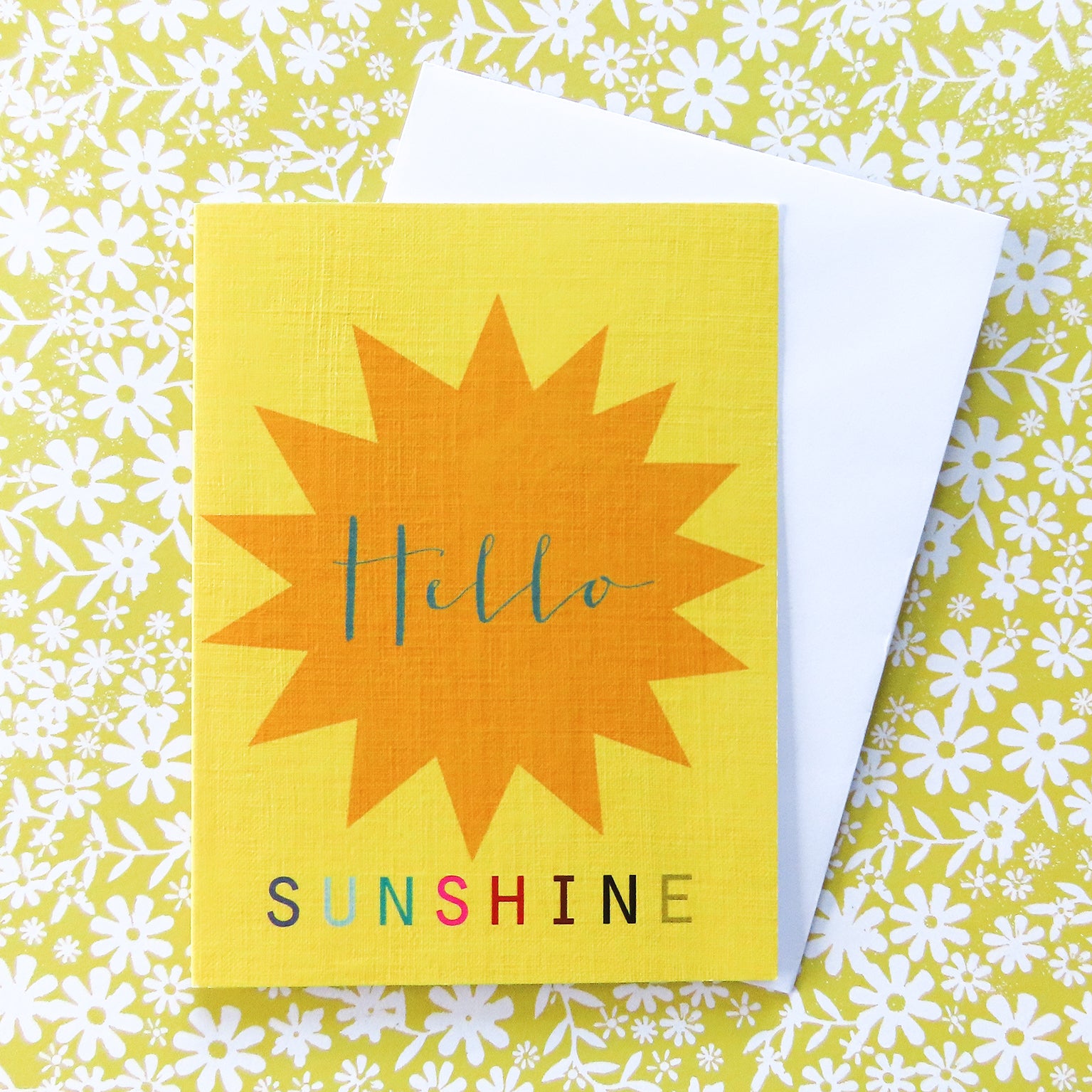 TW438 mini hello sunshine card
