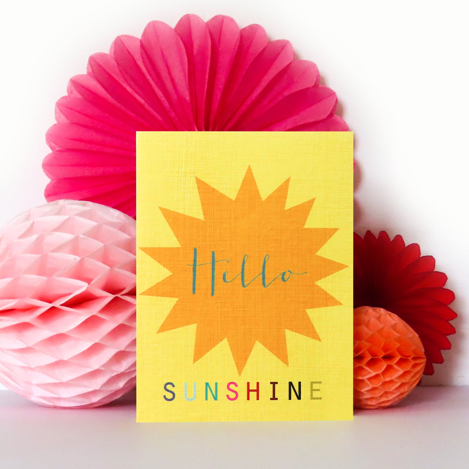 TW438 mini hello sunshine card