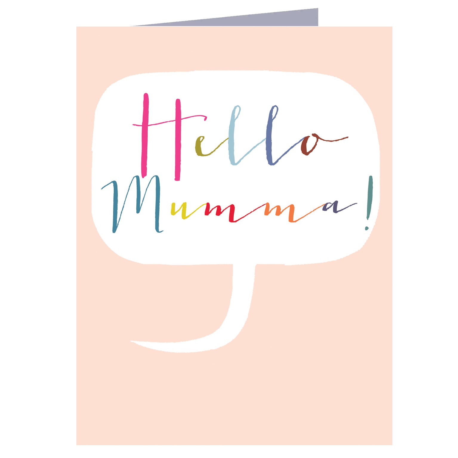 TW439 mini hello mumma card