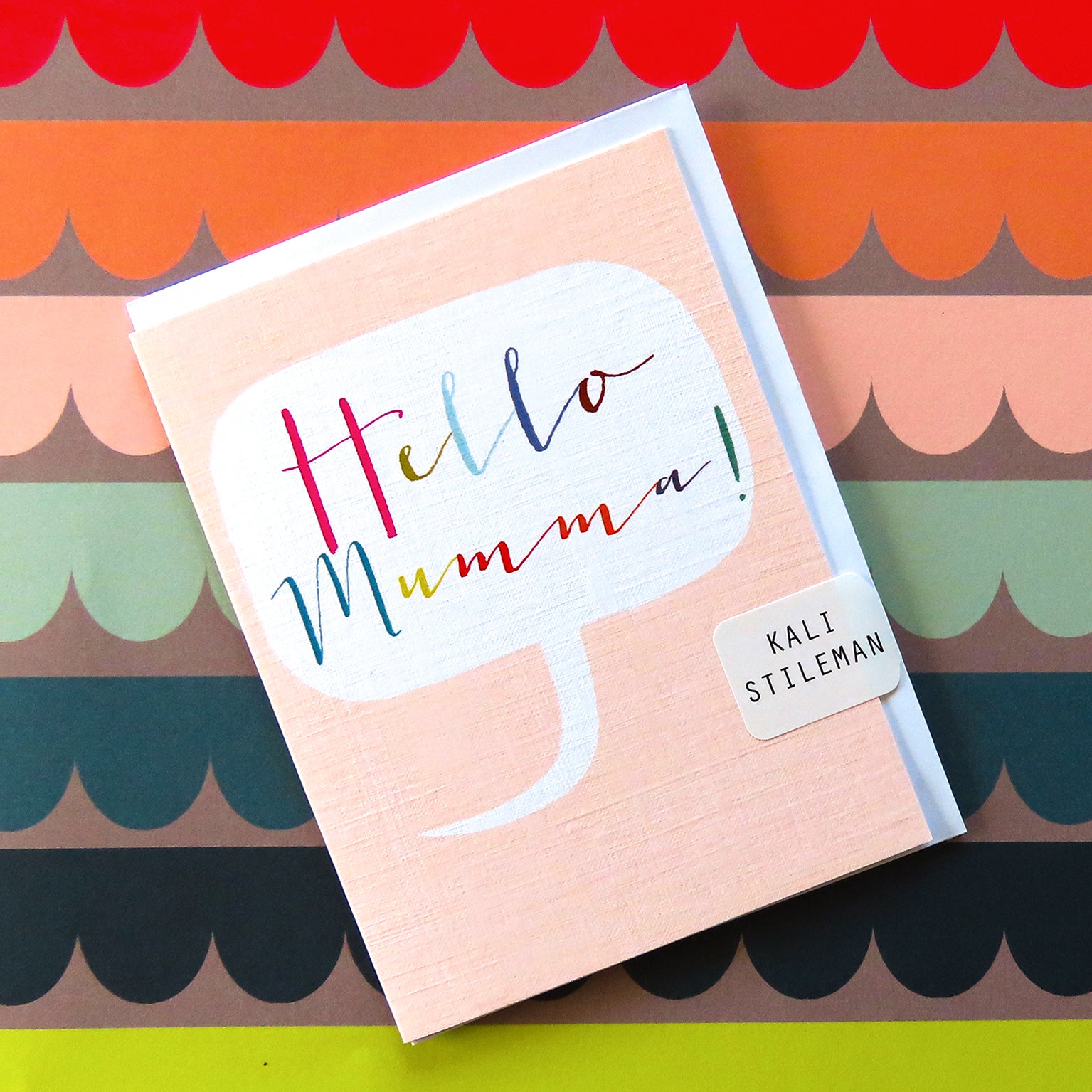 TW439 mini hello mumma card