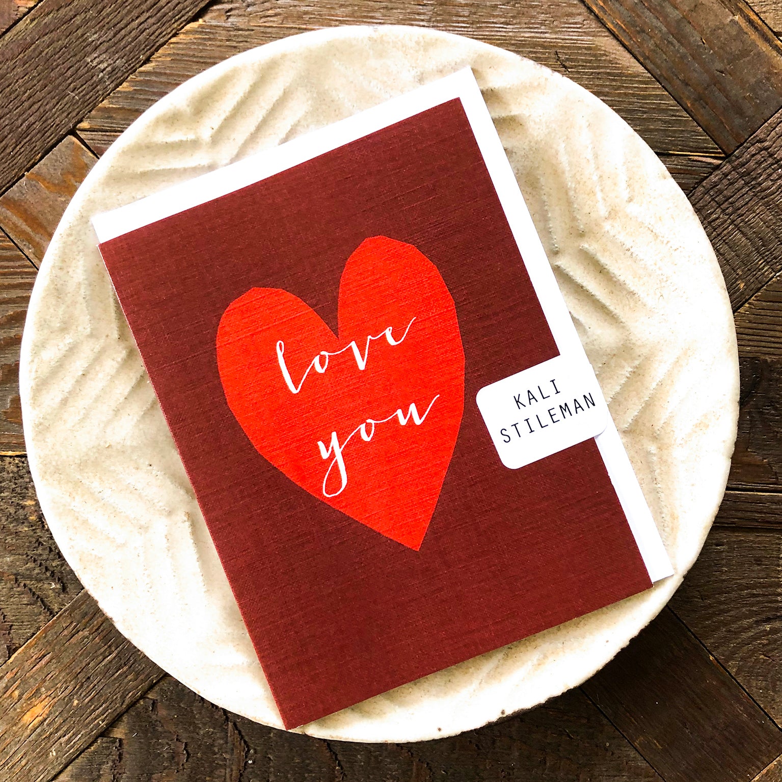 TW445 mini love you card