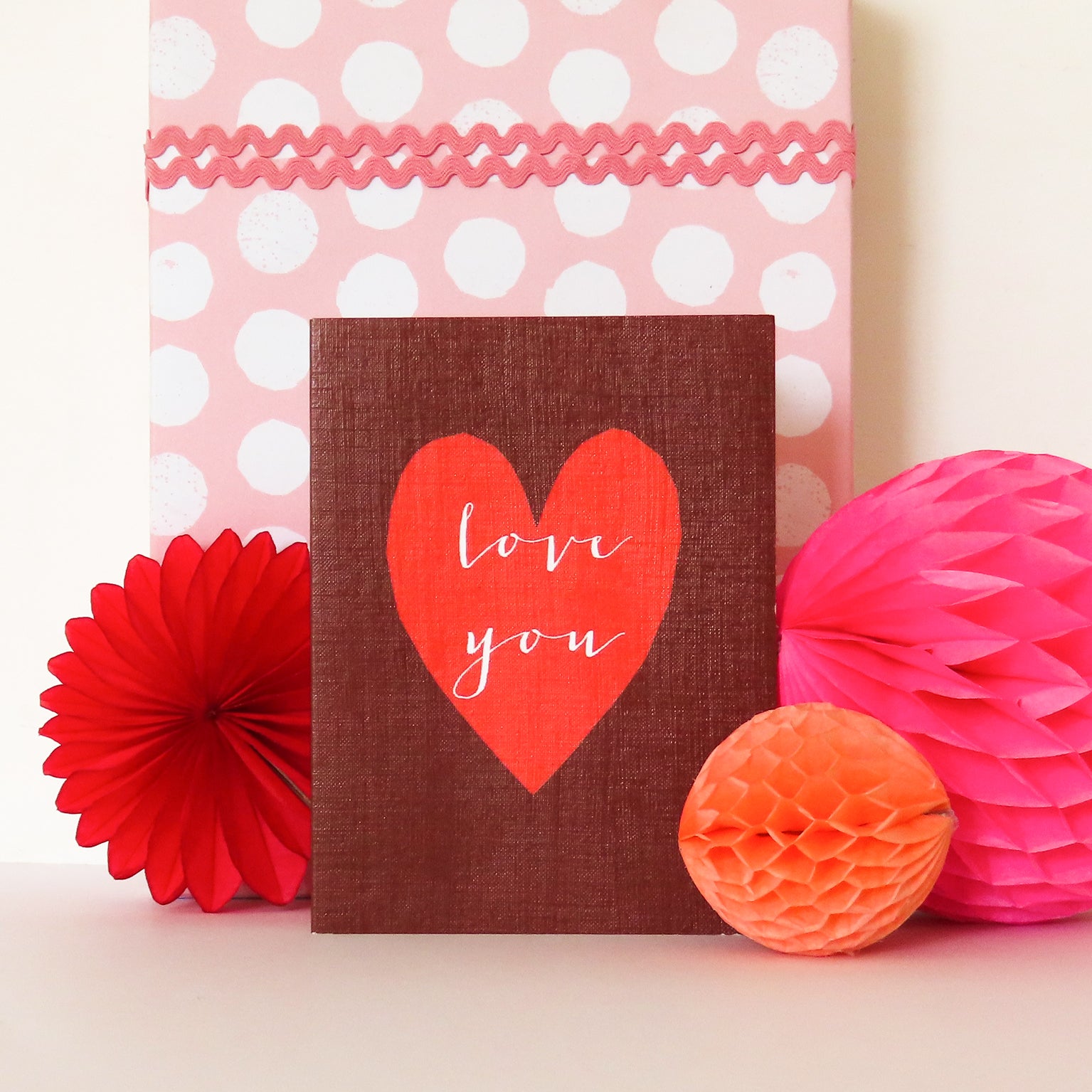 TW445 mini love you card