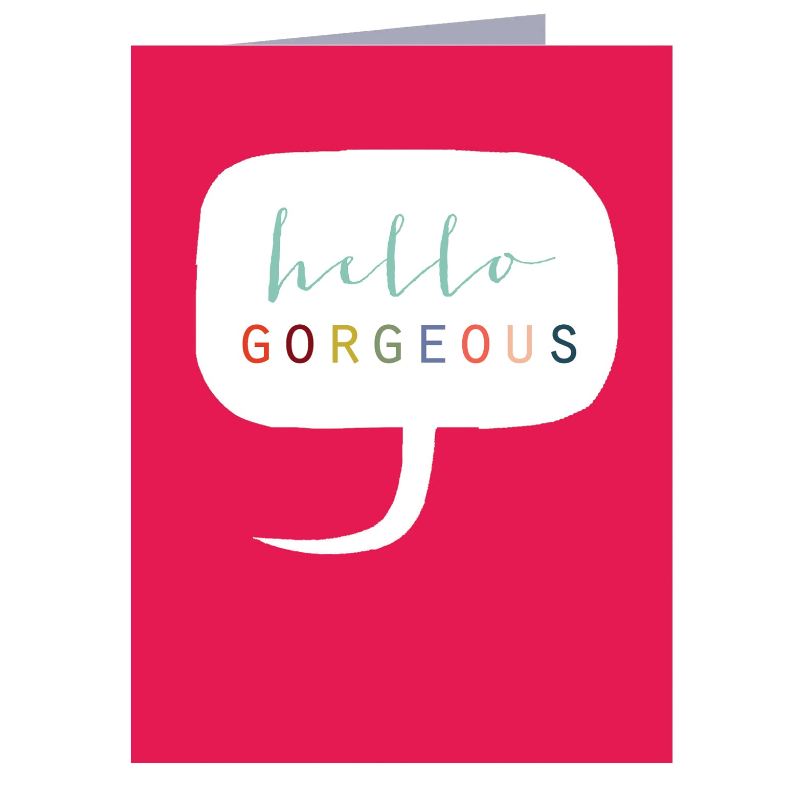 TW447 mini hello gorgeous card