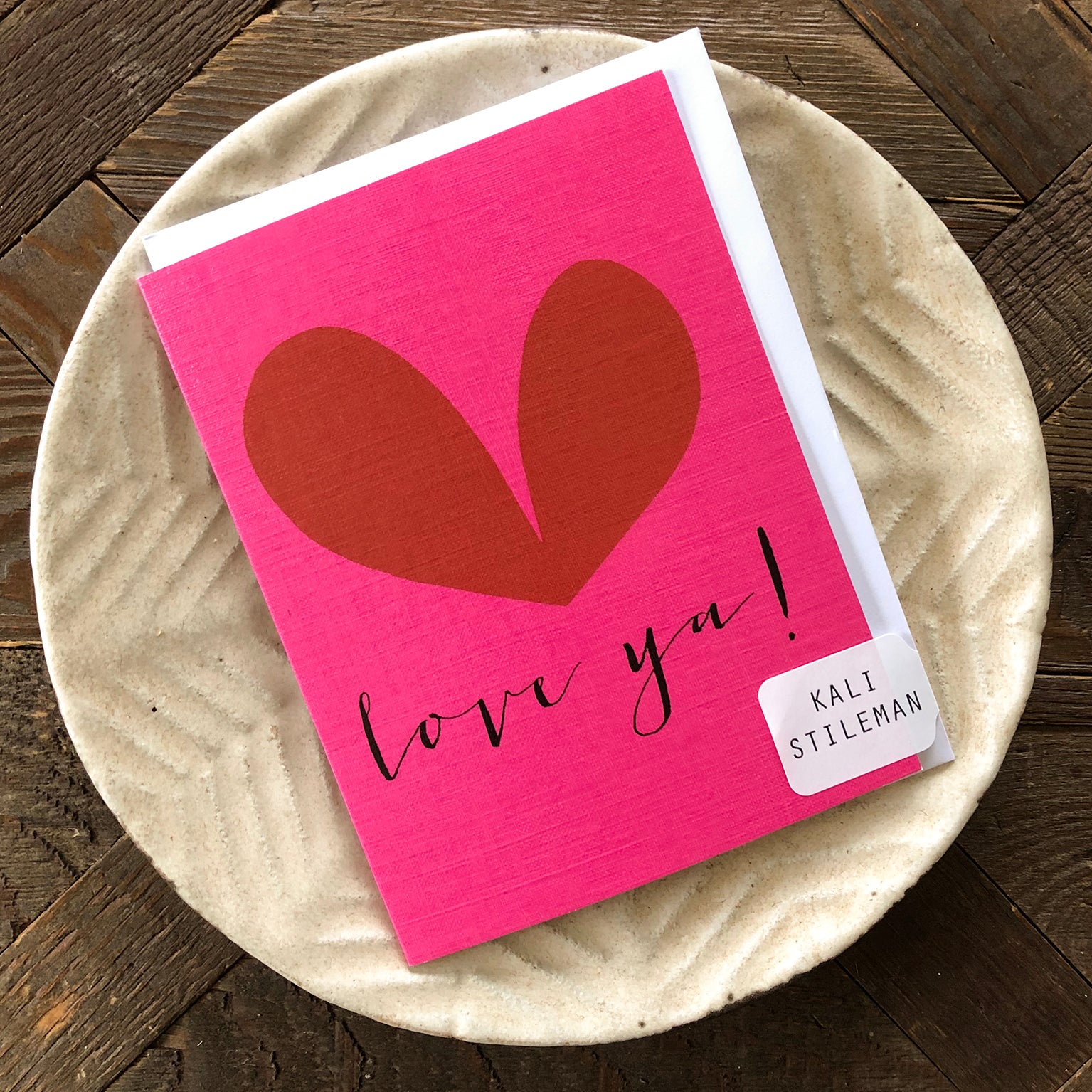 TW448 mini love ya! card