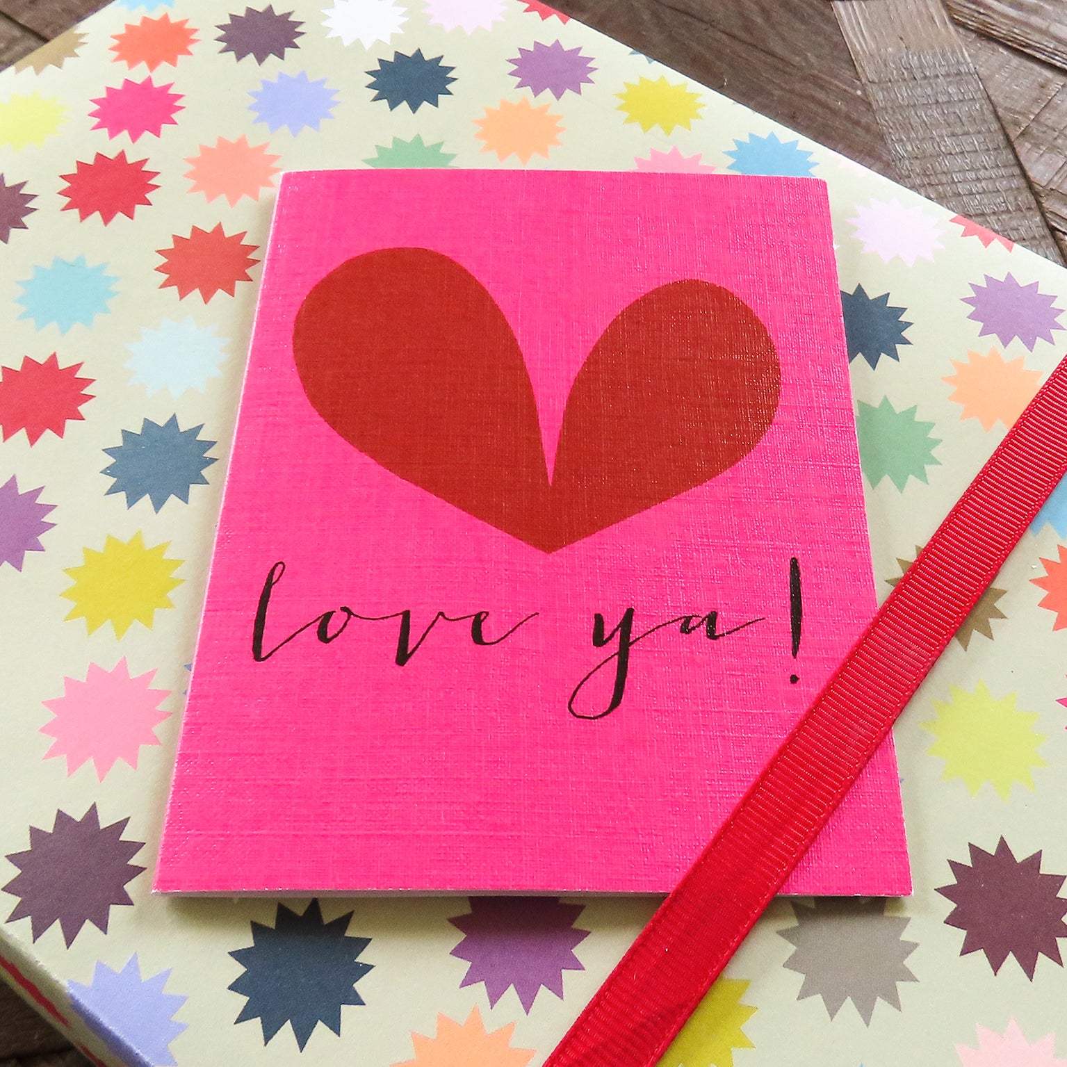 TW448 mini love ya! card