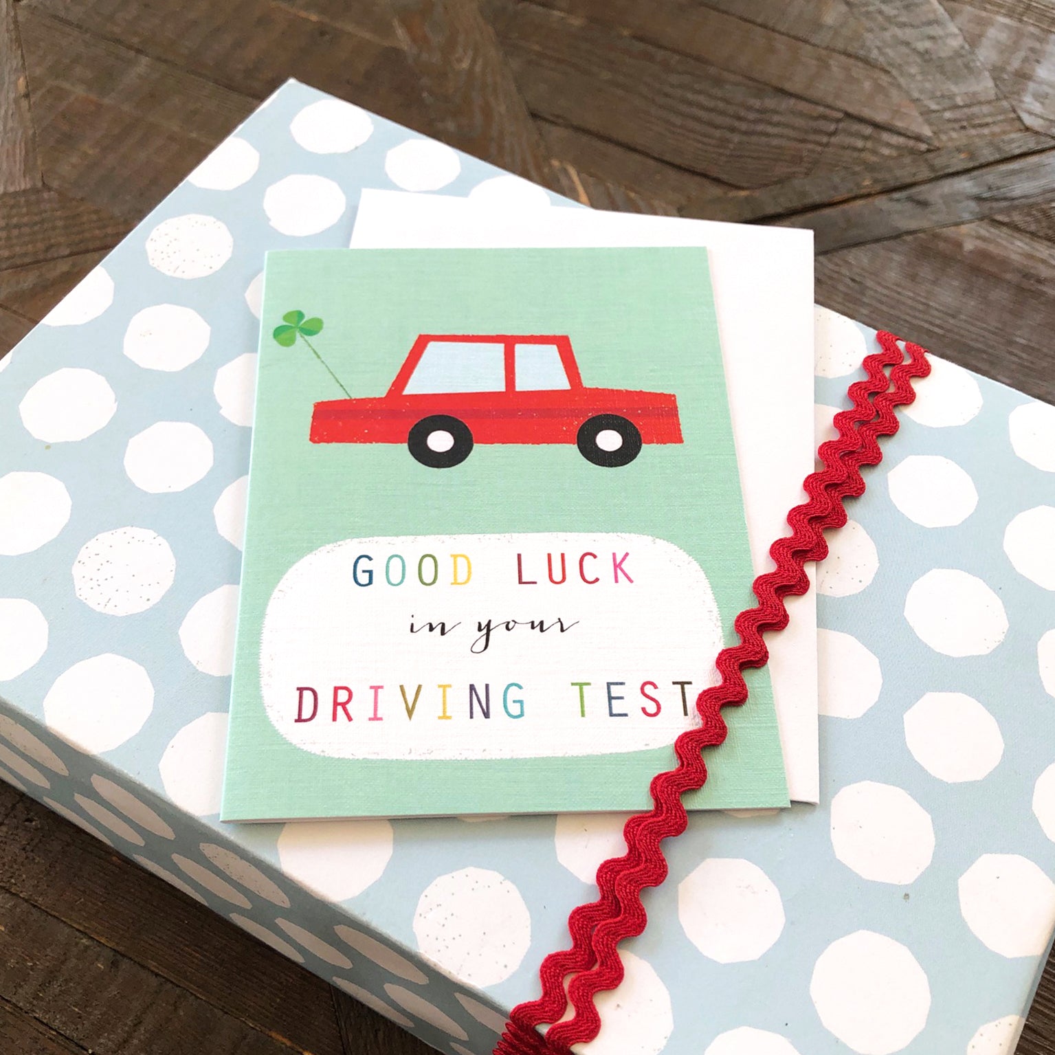 TW659 mini good luck driving test card