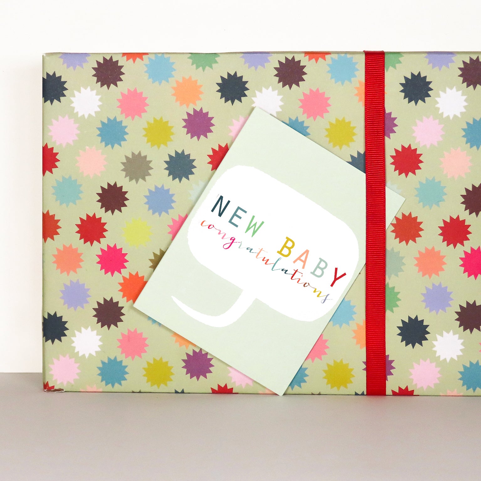 TWB05 mini new baby card
