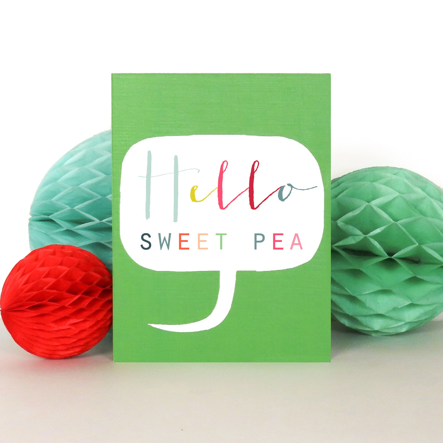 TWB06 mini sweet pea card