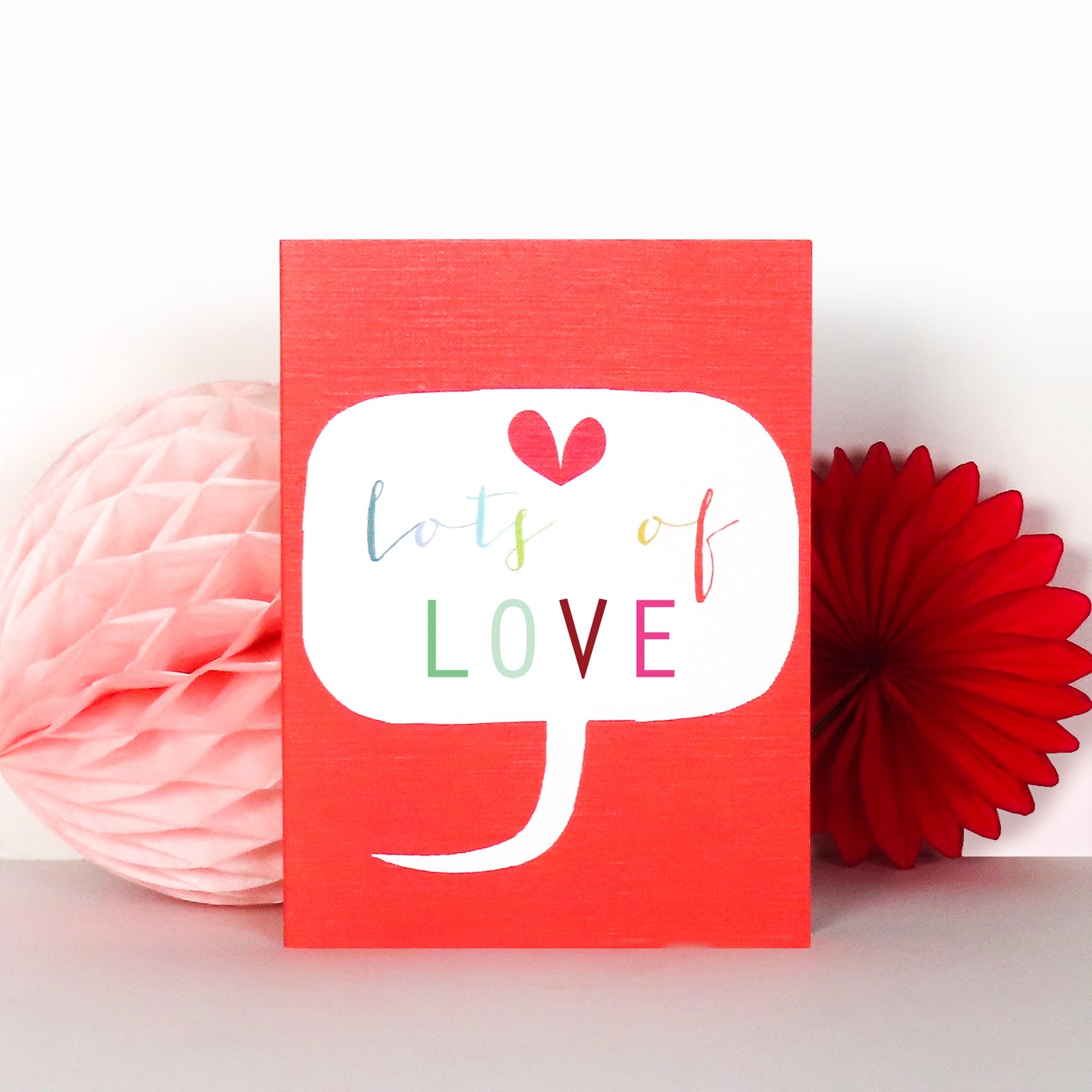 TWB13 mini lots of love card