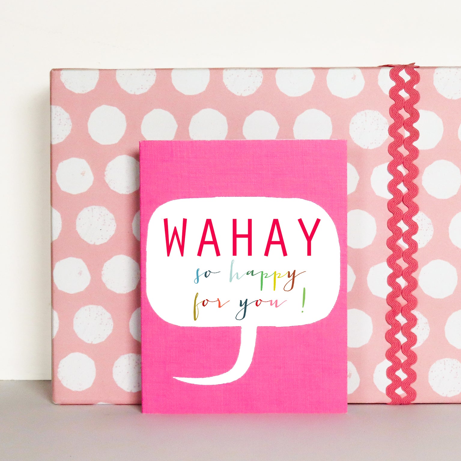 TWB18 mini wahay greetings card