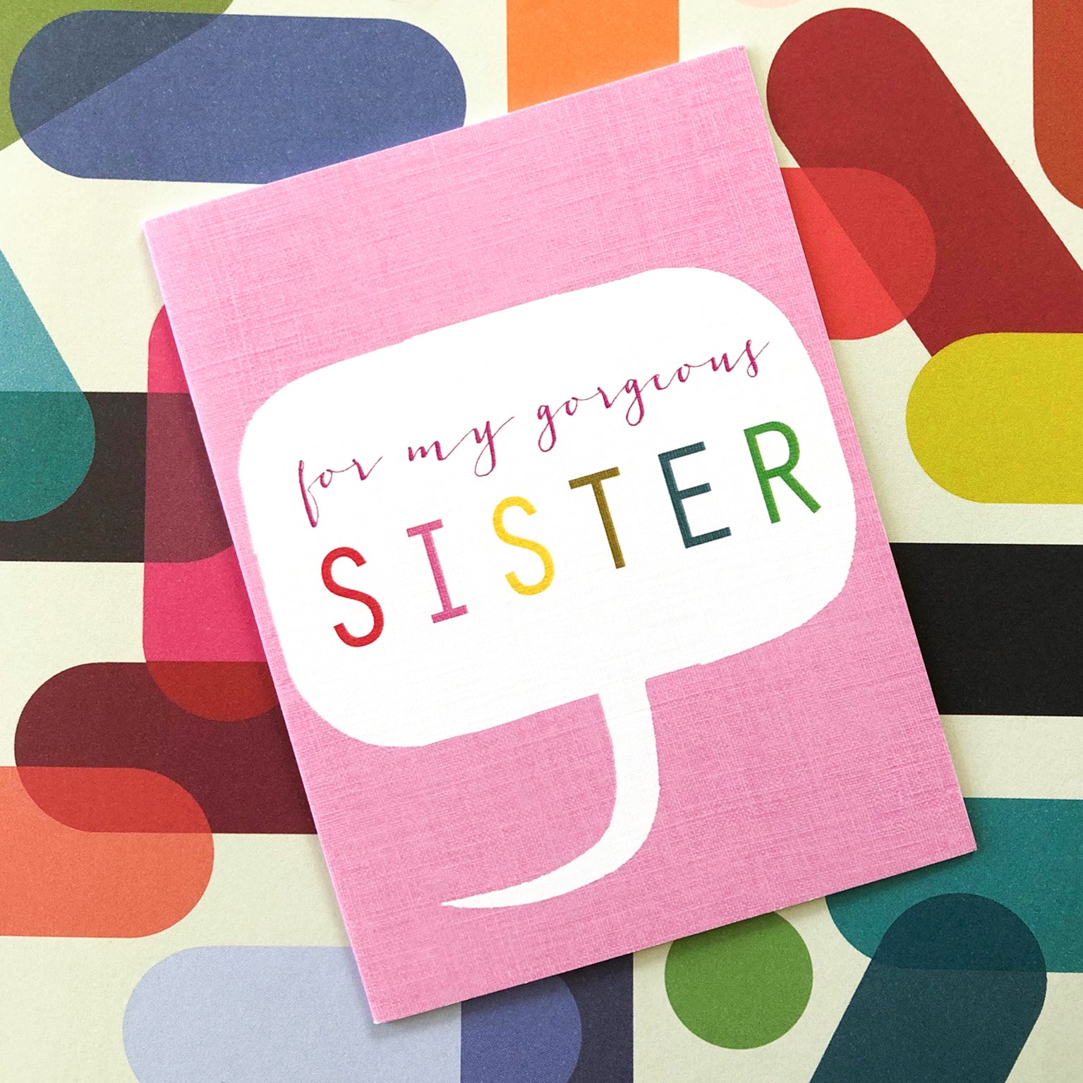 TWB19 mini gorgeous sister card