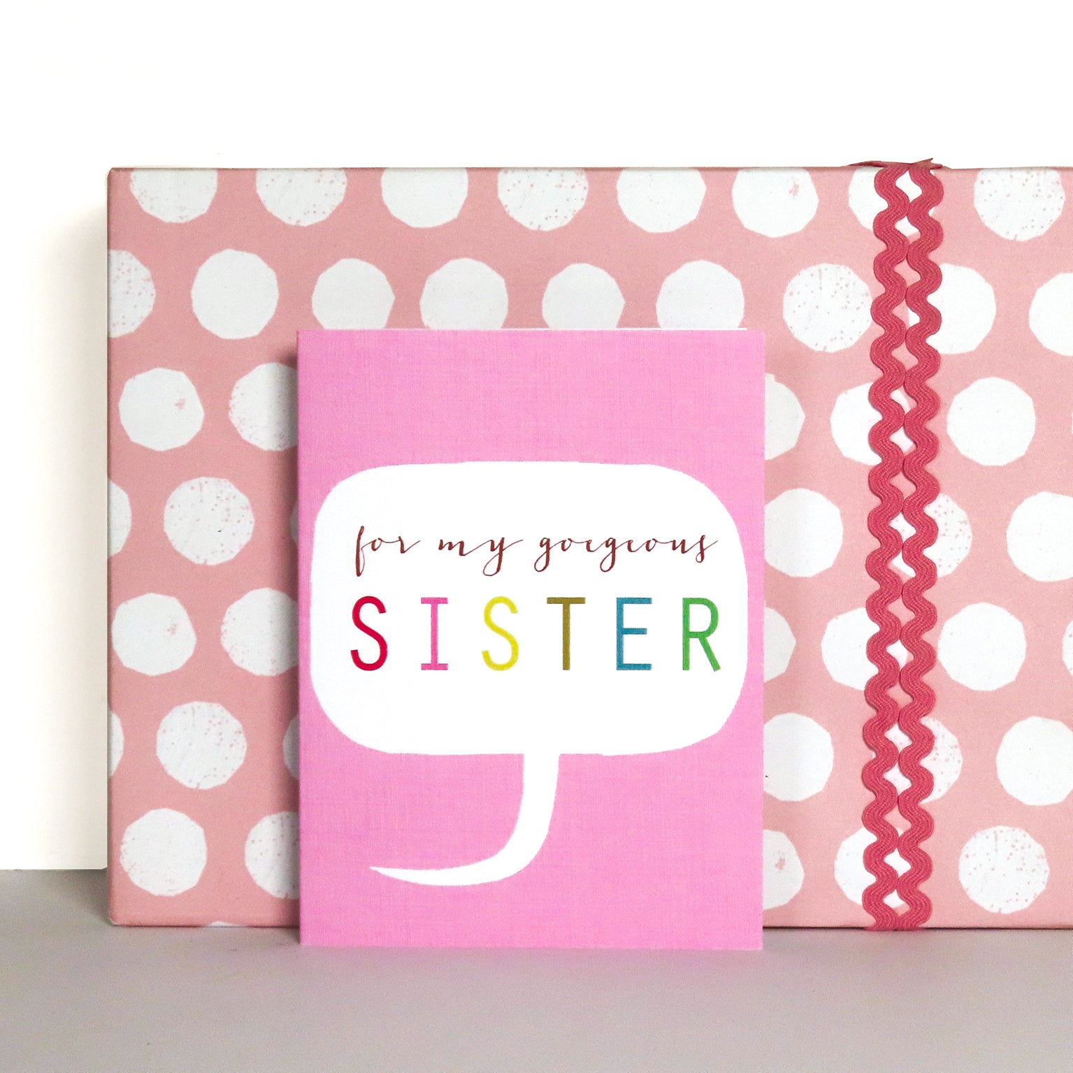 TWB19 mini gorgeous sister card