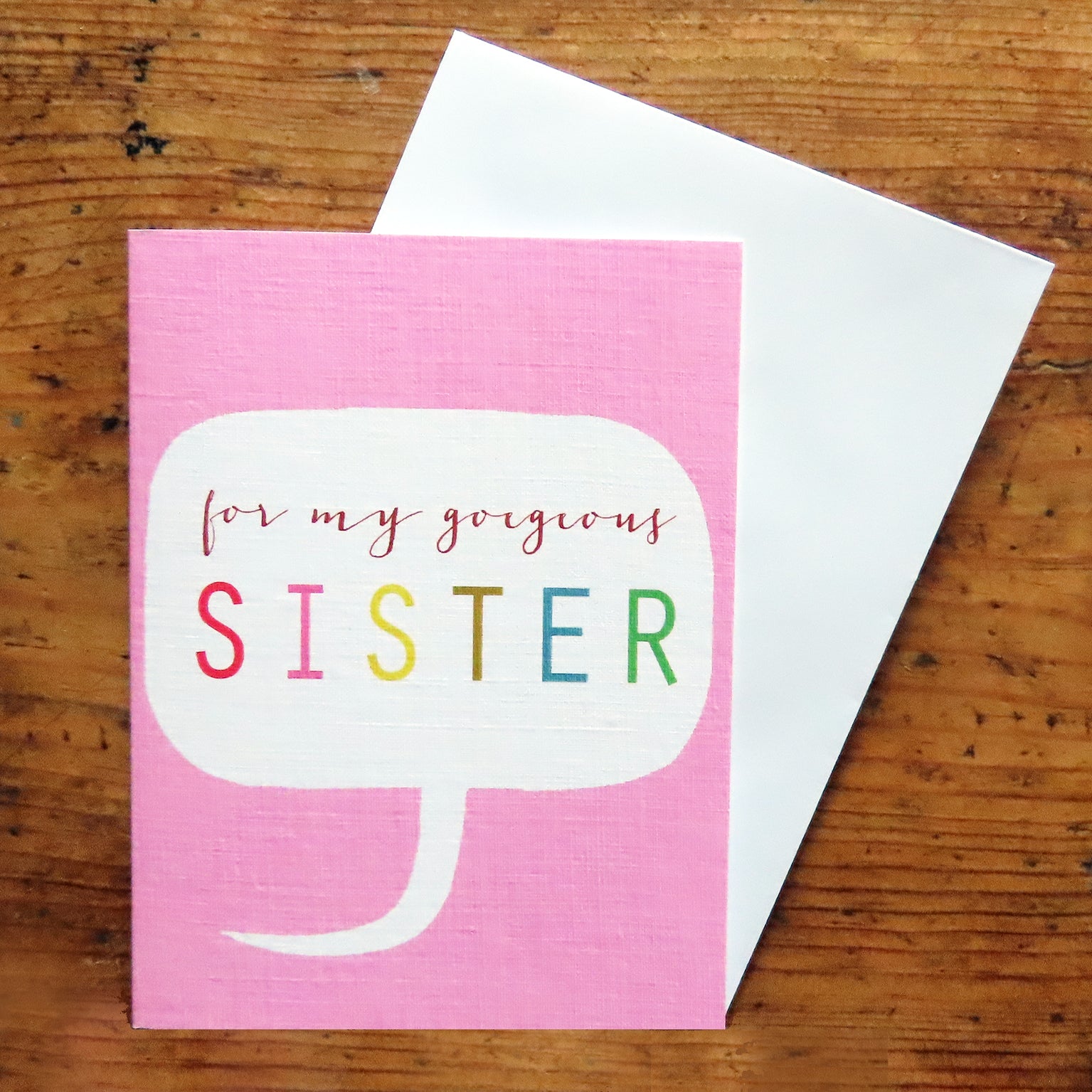 TWB19 mini gorgeous sister card