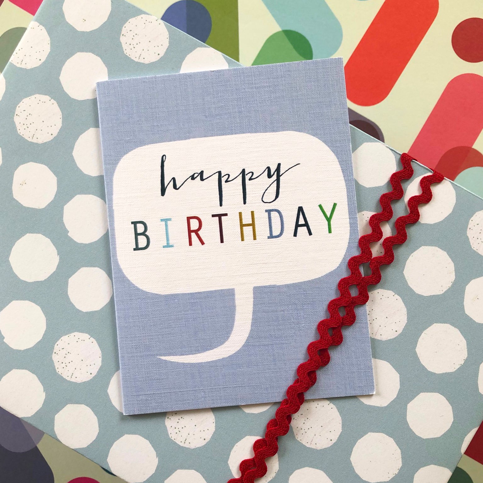 TWB27 mini happy birthday card