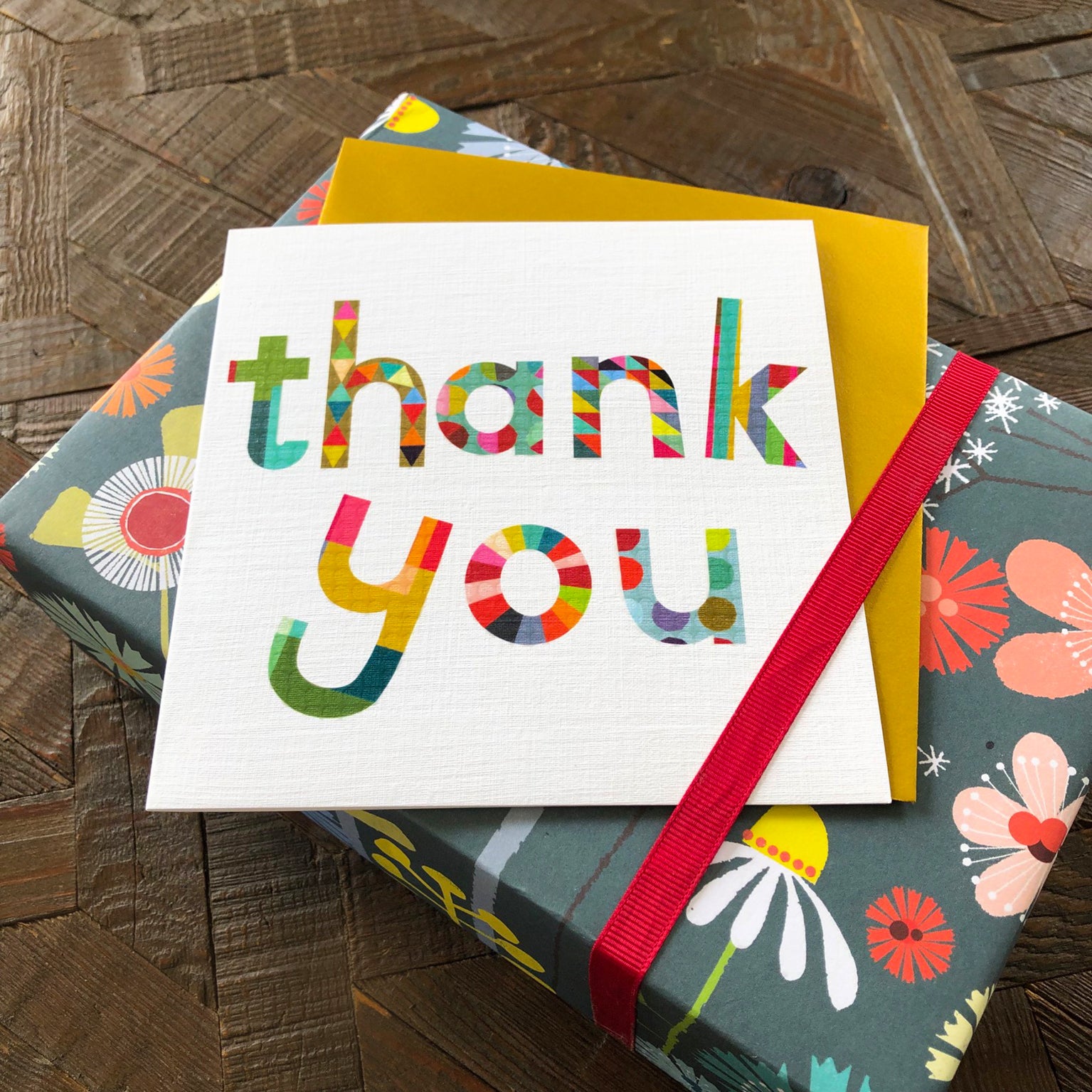 WD01 glossy thank you card