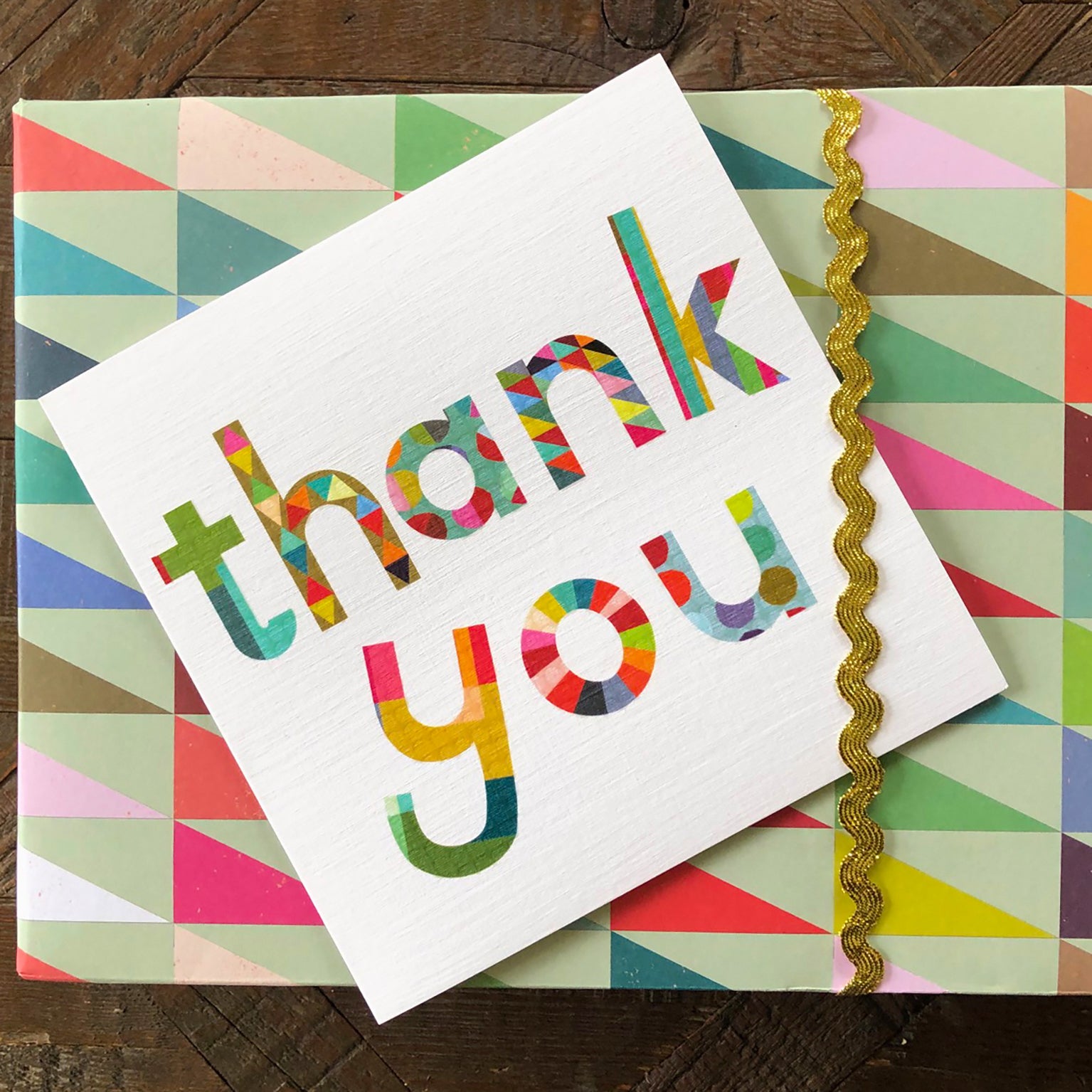 WD01 glossy thank you card