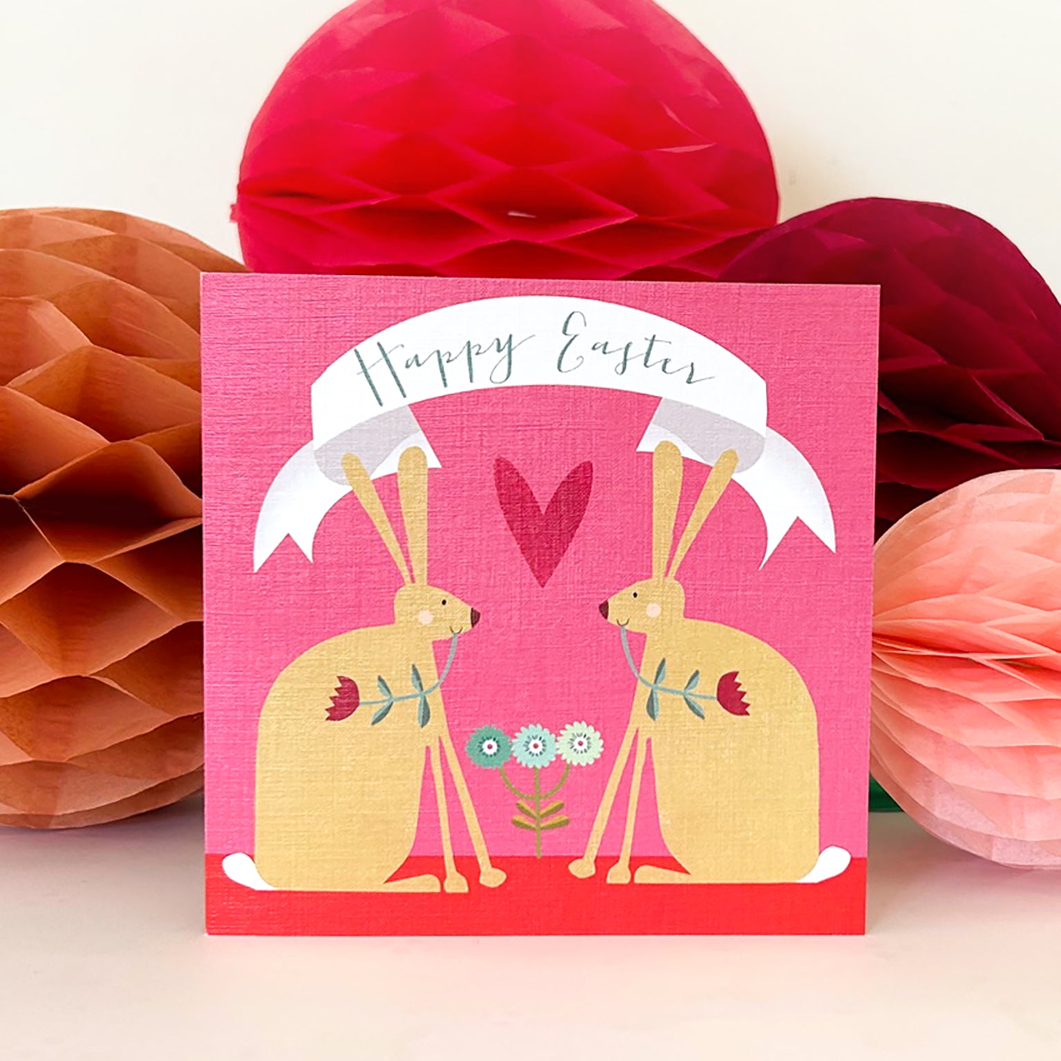 SS05 Easter bunnies greetings card