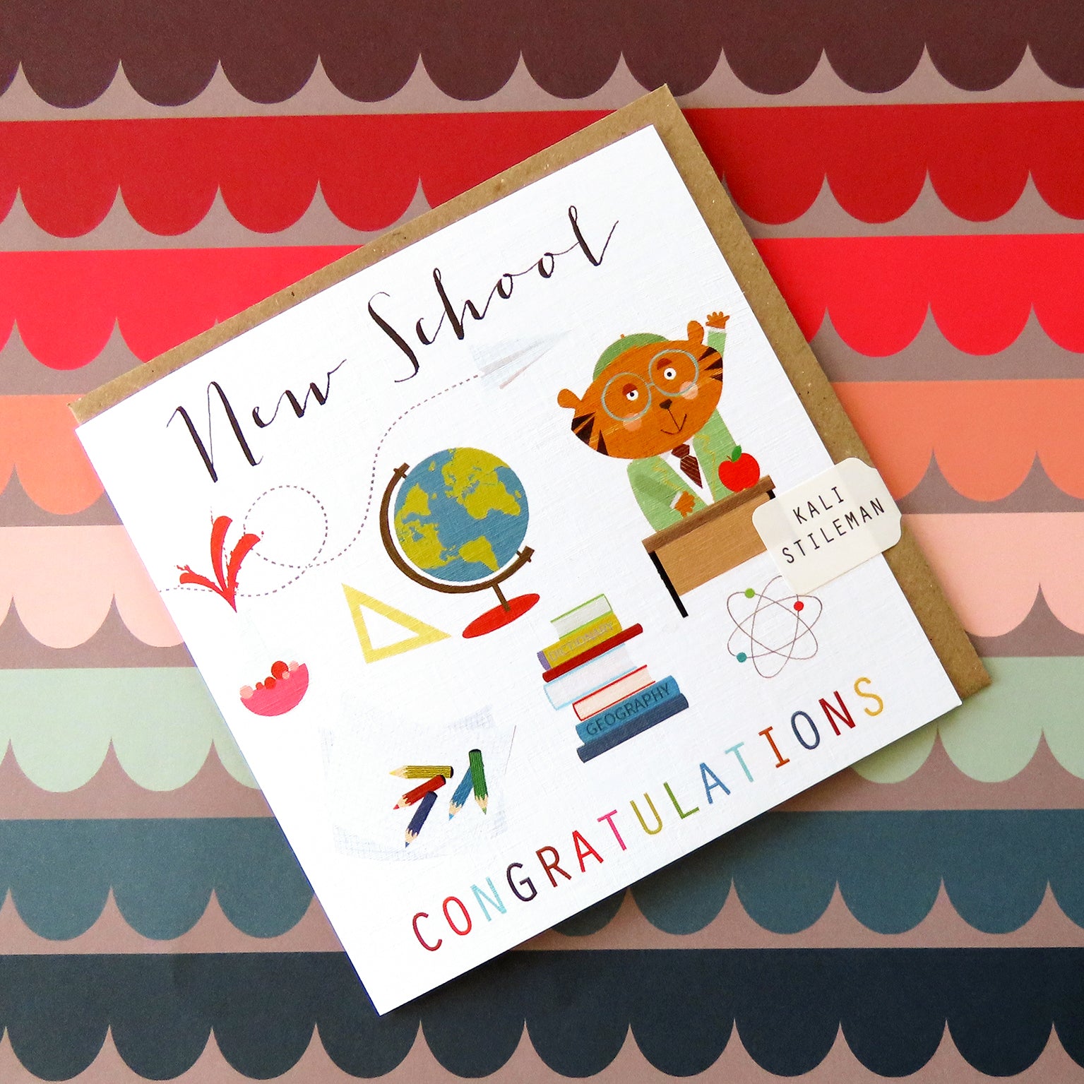 WO04 new school congratulations card