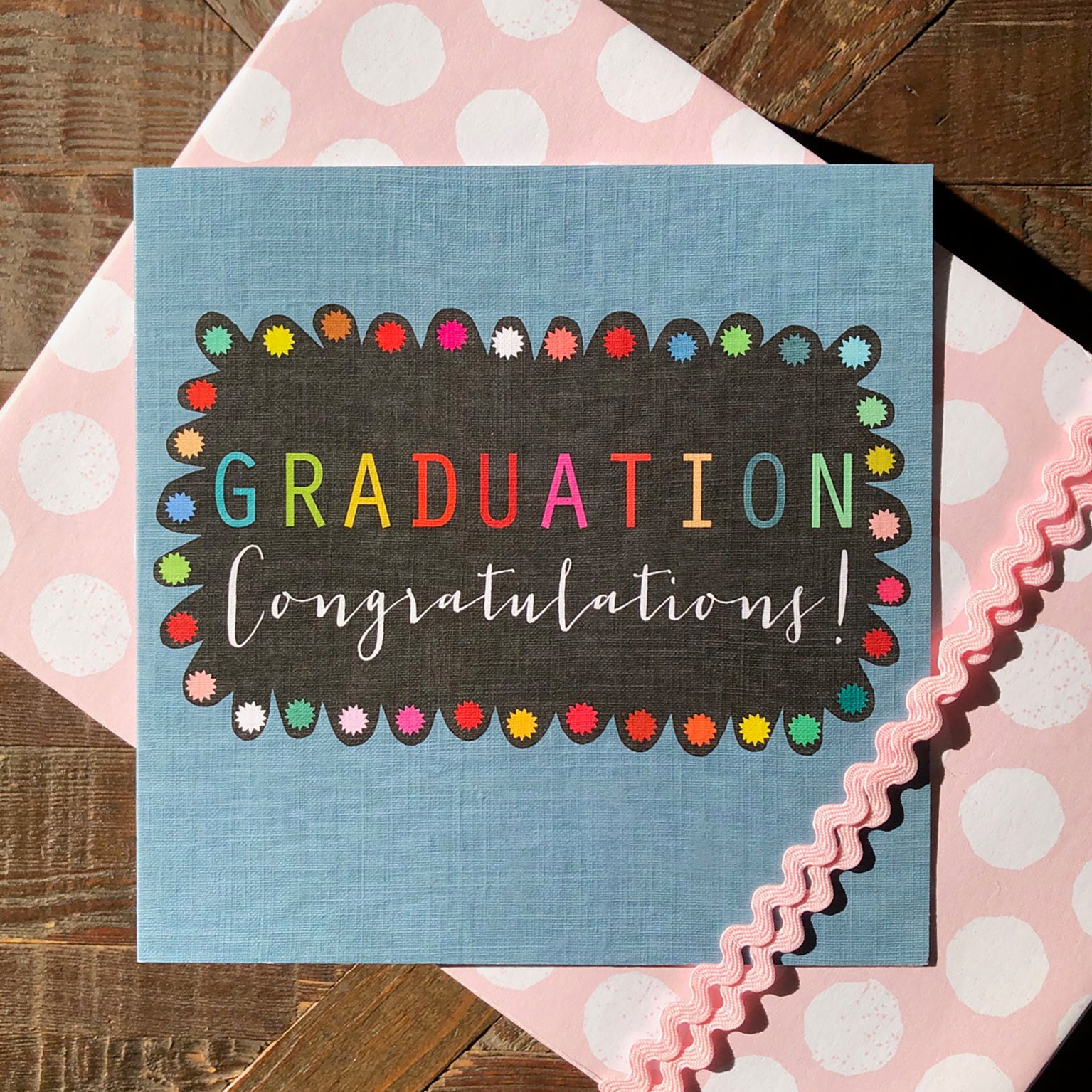 WO08 graduation congratulations card