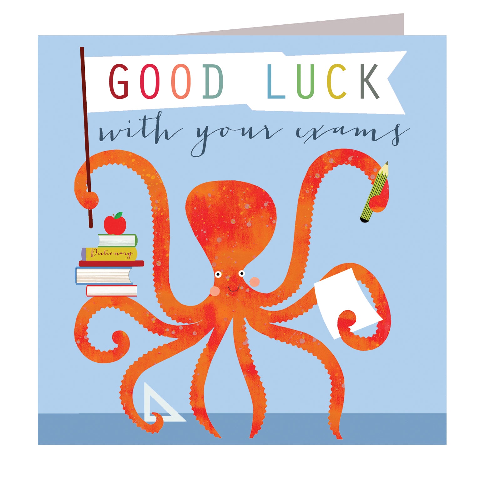 WO12 octopus good luck card