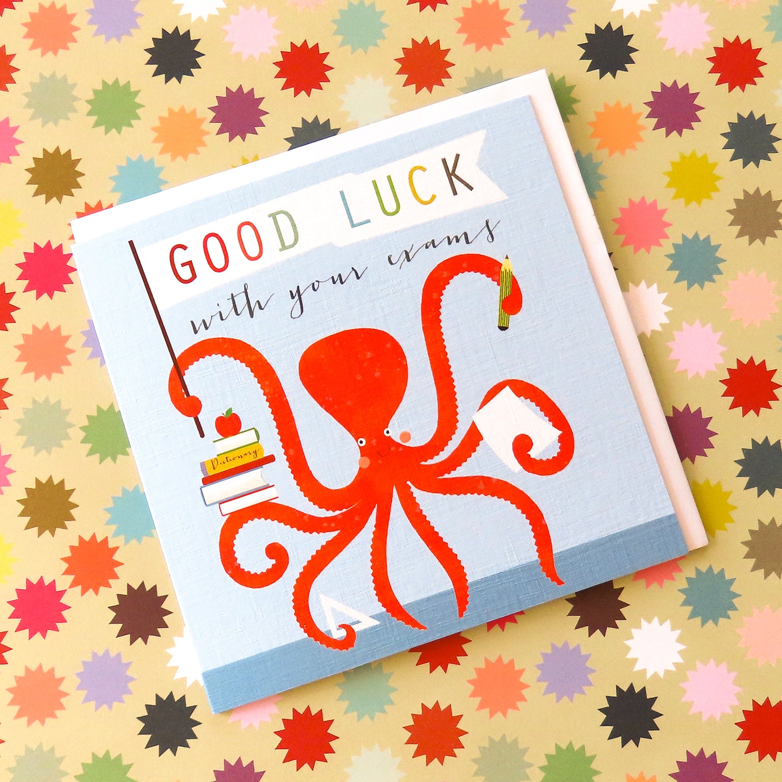 WO12 octopus good luck card