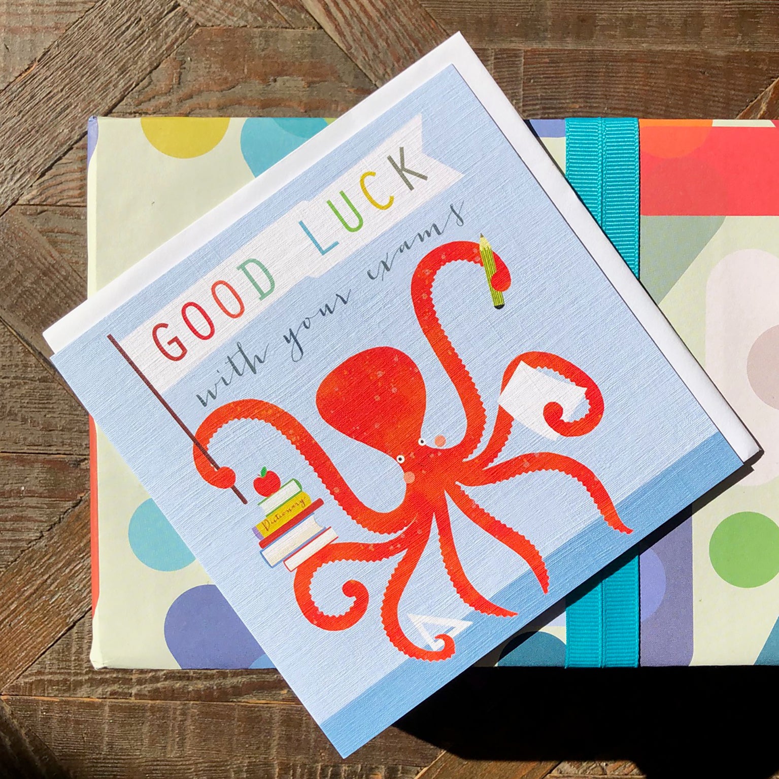 WO12 octopus good luck card