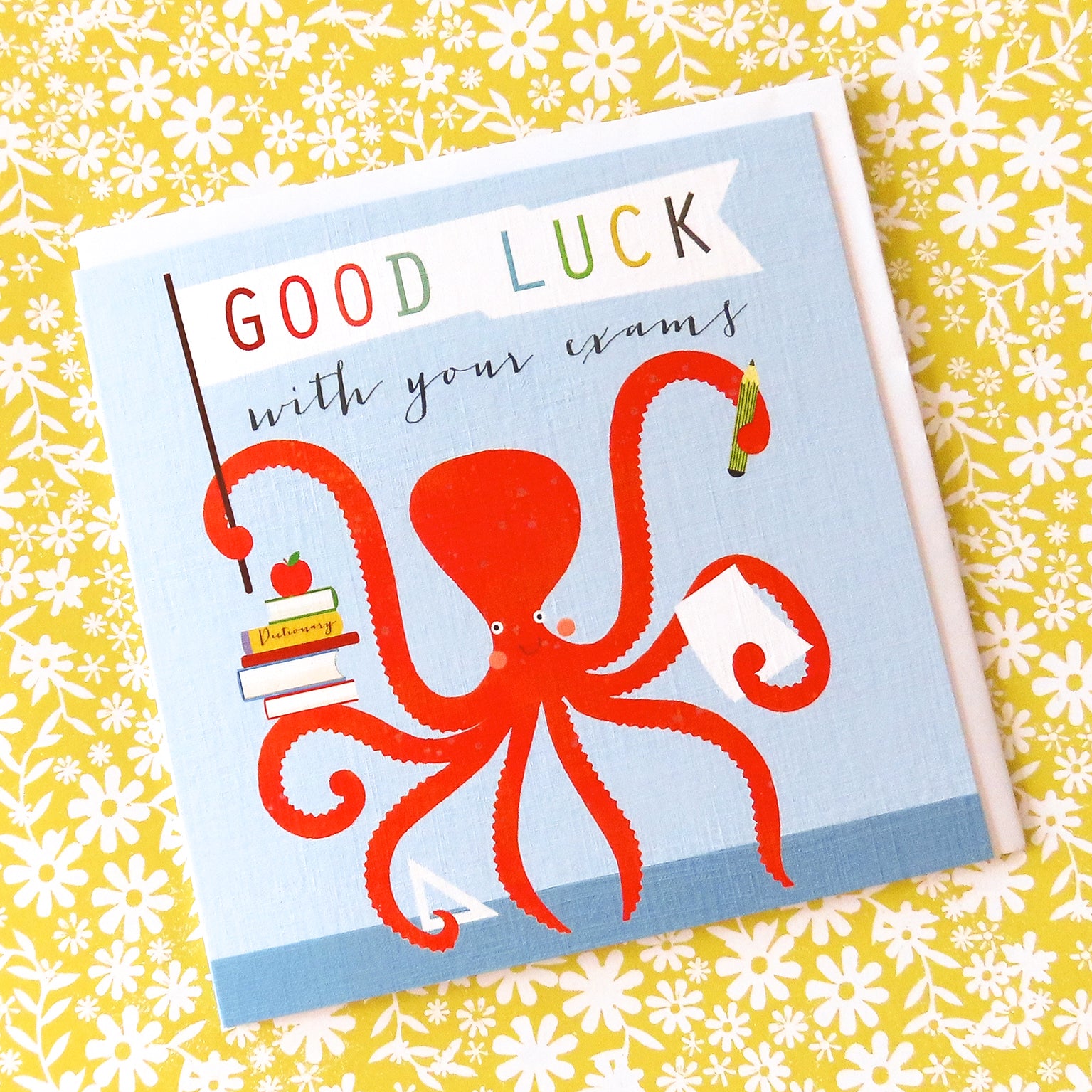 WO12 octopus good luck card
