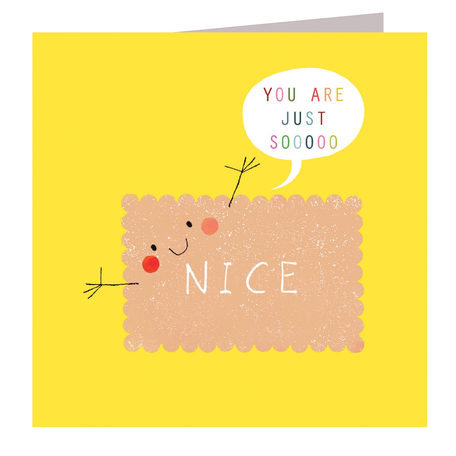 WO20 nice biscuit greetings card