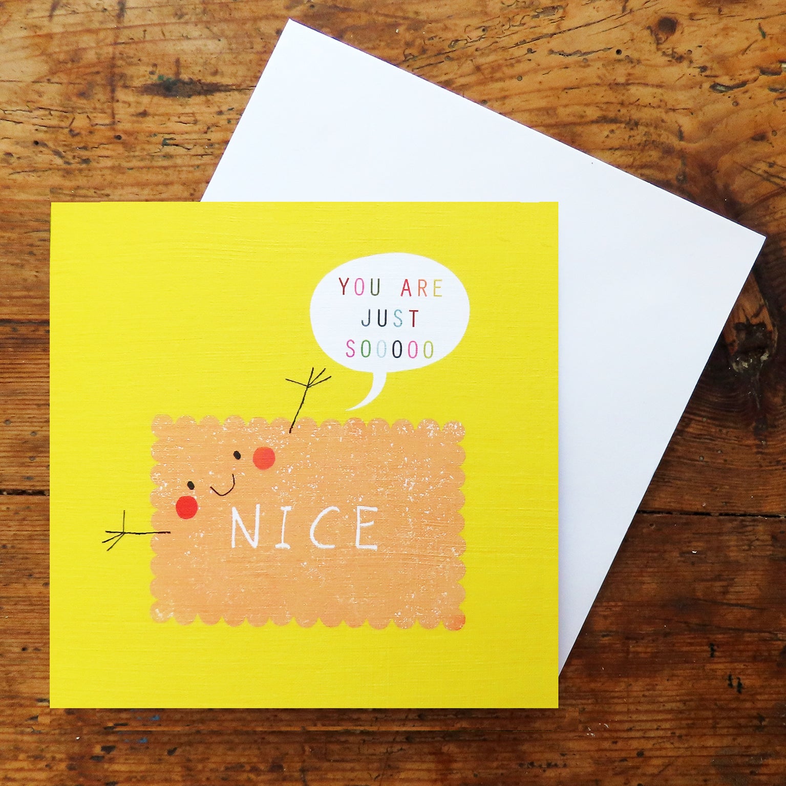 WO20 nice biscuit greetings card