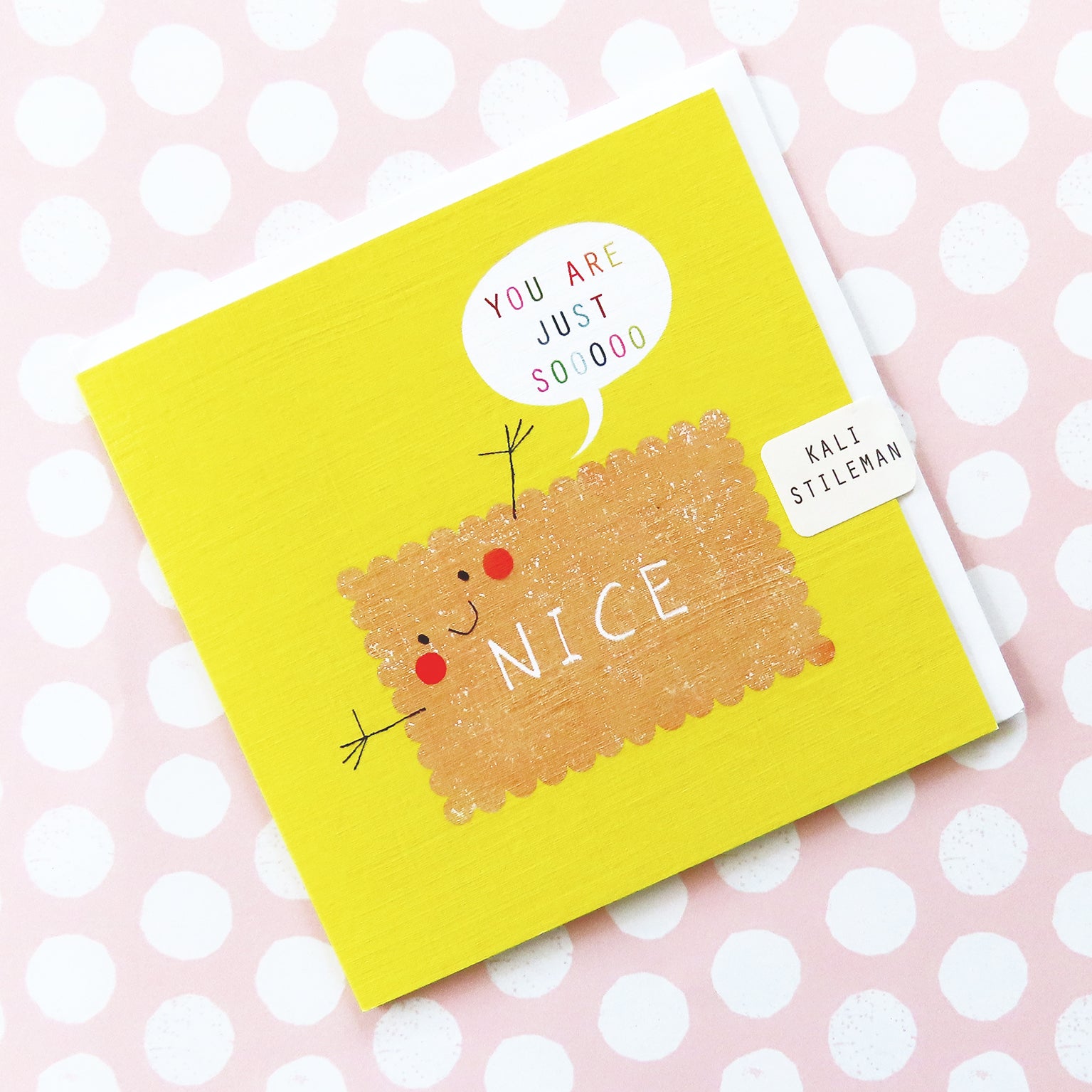 WO20 nice biscuit greetings card