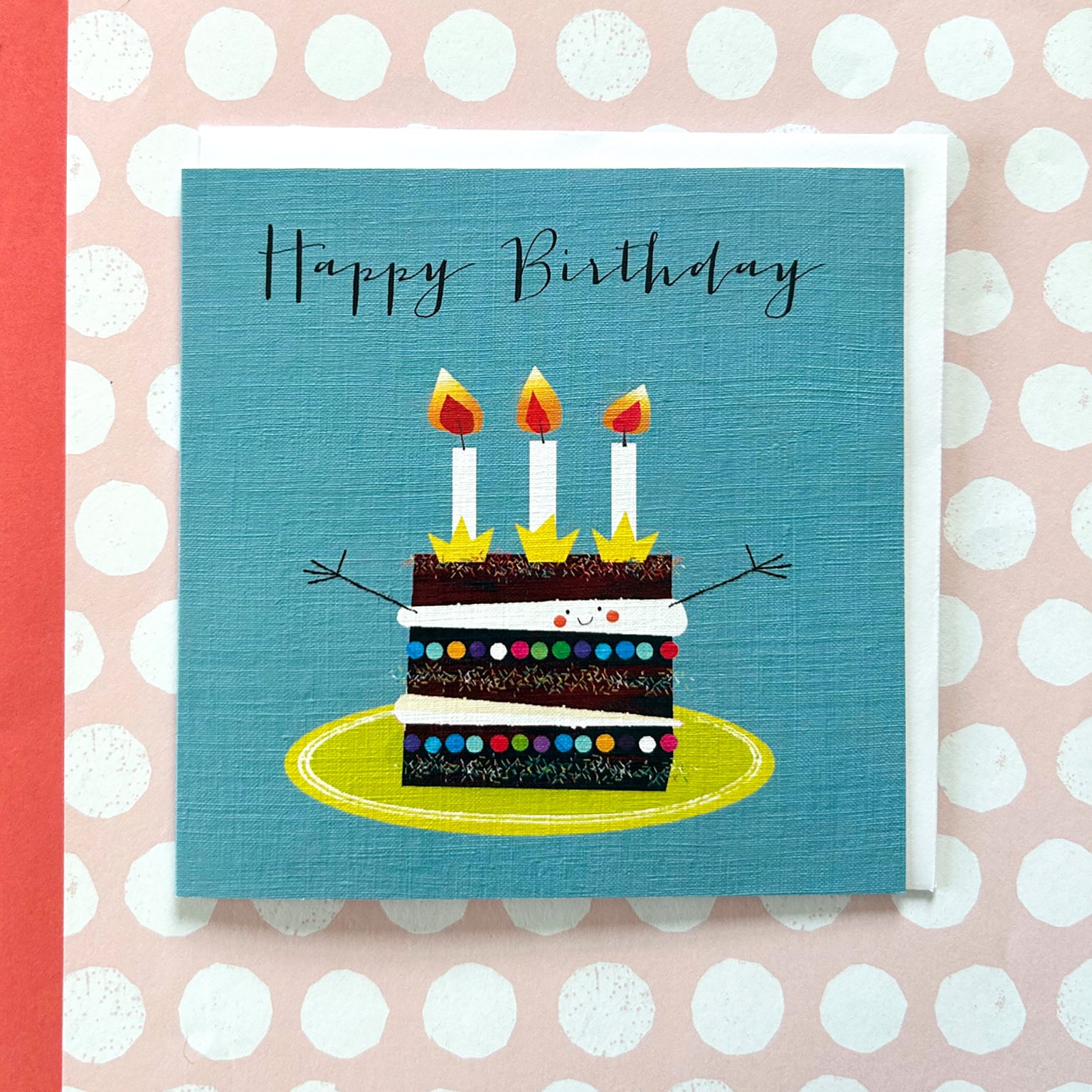 WO22 happy birthday cake card