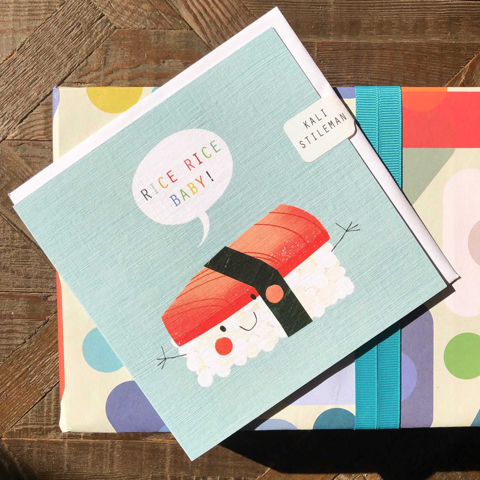 WO35 rice rice baby sushi card