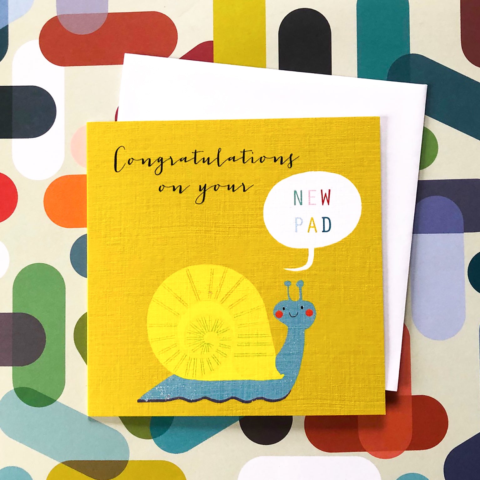 WO38 snail new home card