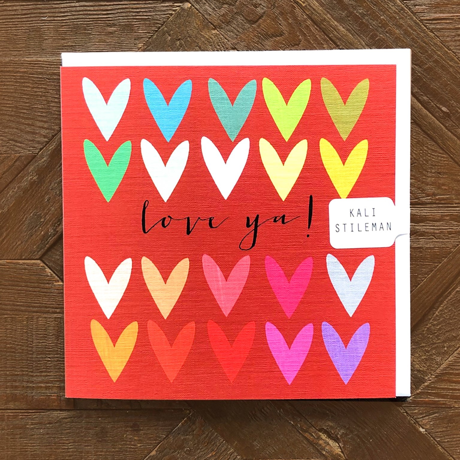 SWO43 love ya! greetings card