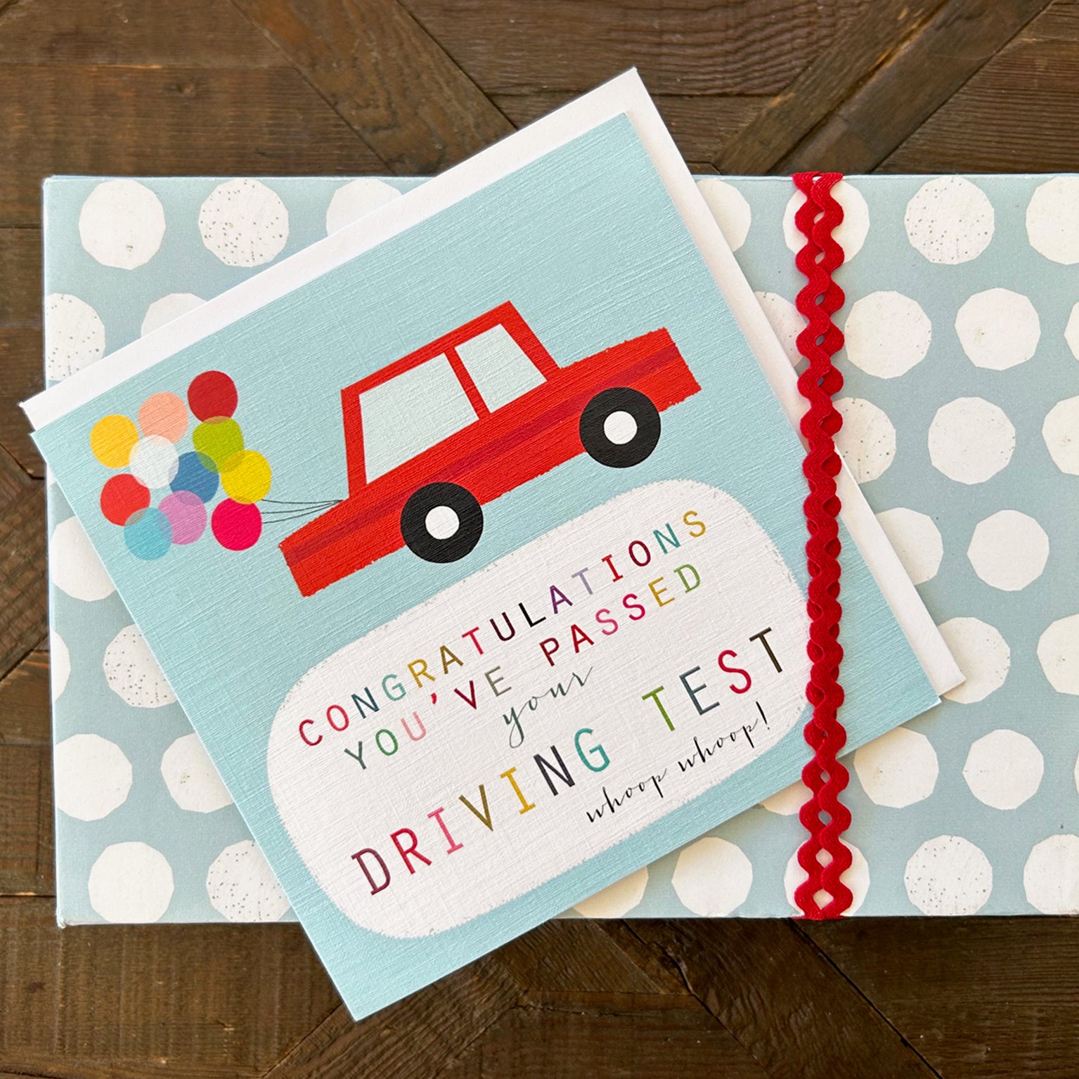 WO88 you've passed your driving test card