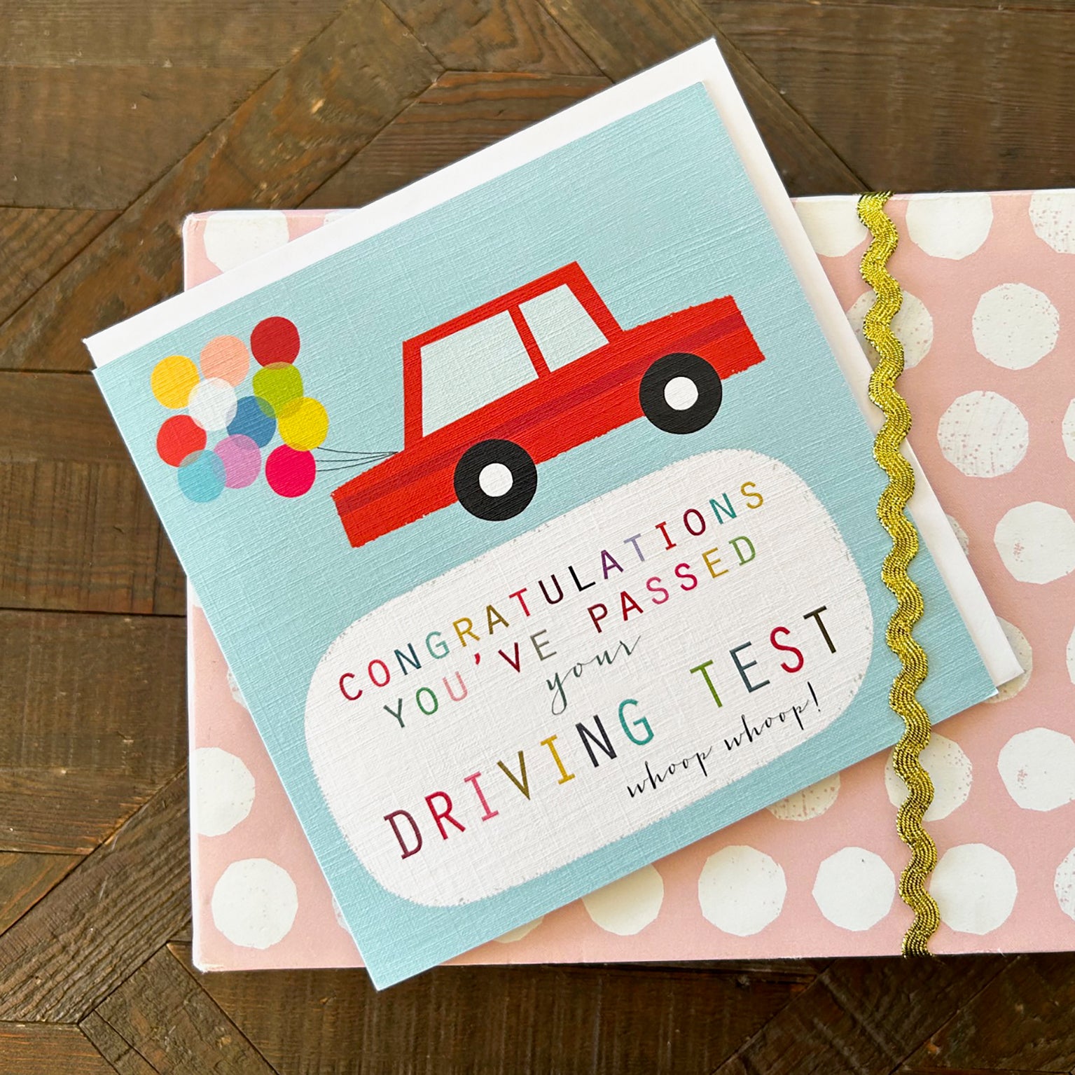 WO88 you've passed your driving test card