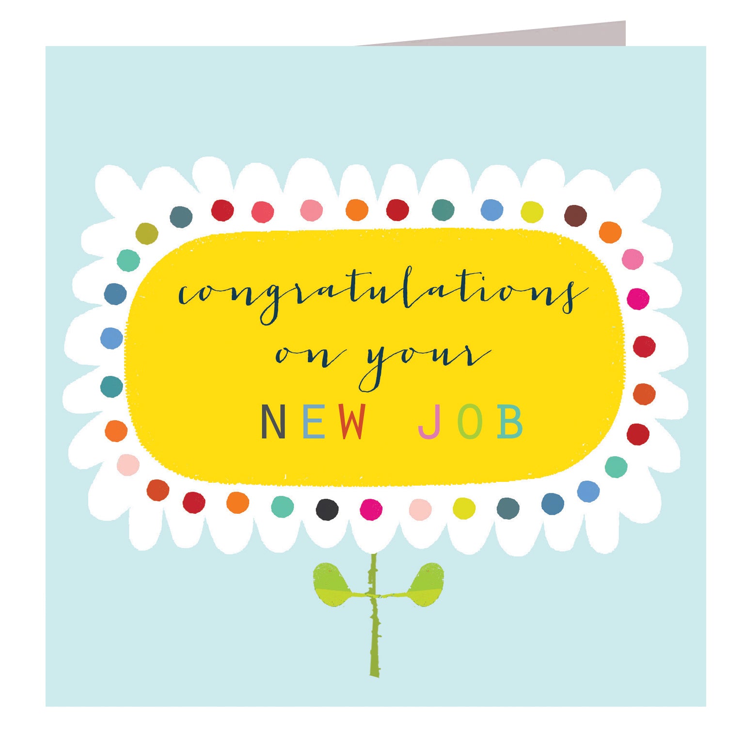 WO89 new job congratulations card