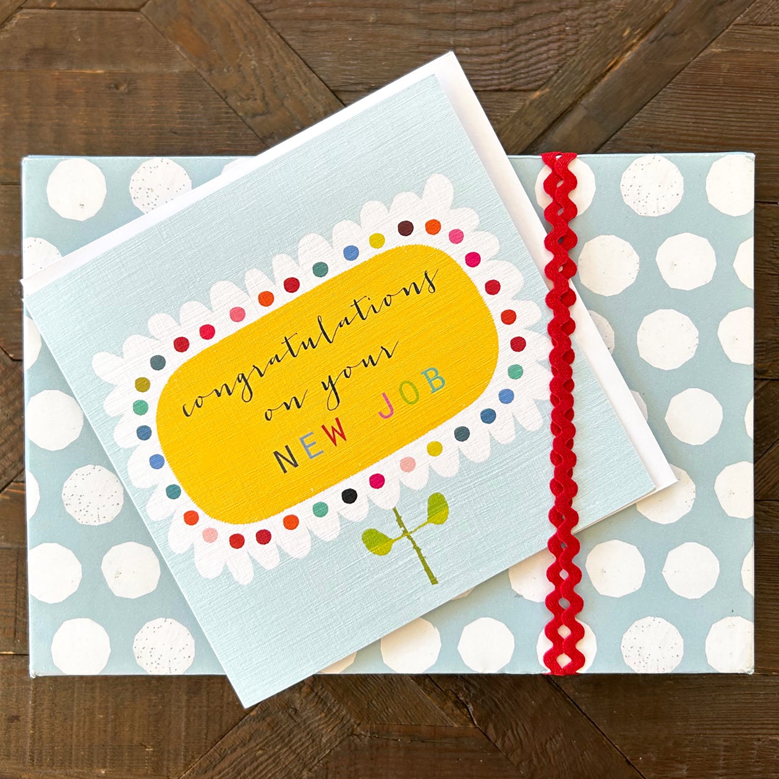 WO89 new job congratulations card