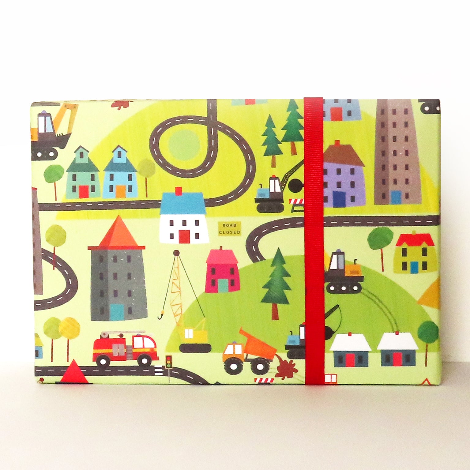 WP118 road wrapping paper