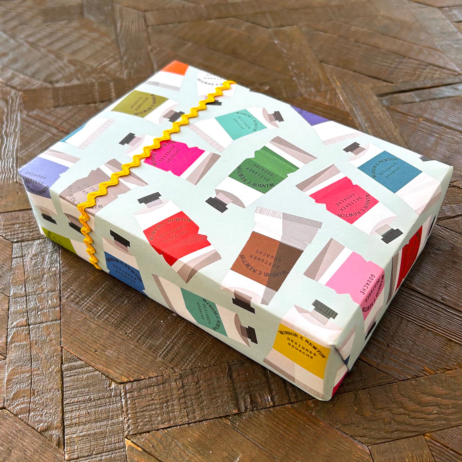 WP140 Paint Tubes Wrapping Paper